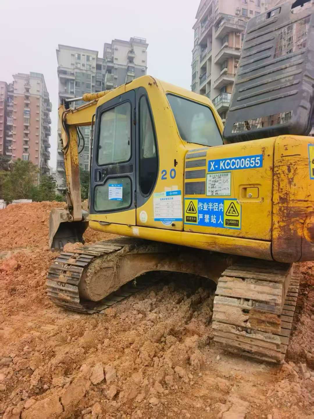 Used Komatsu PC120-6E Excavator 2016 Model / 2
