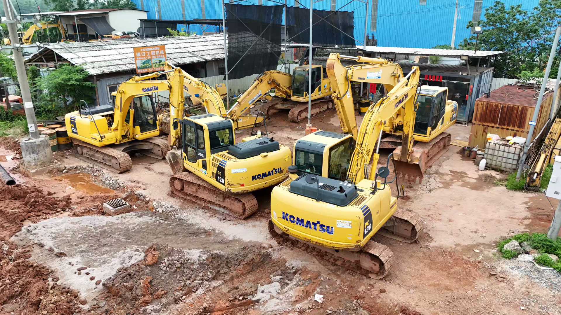 Used Komatsu PC120 Excavator 2016 Model / 2