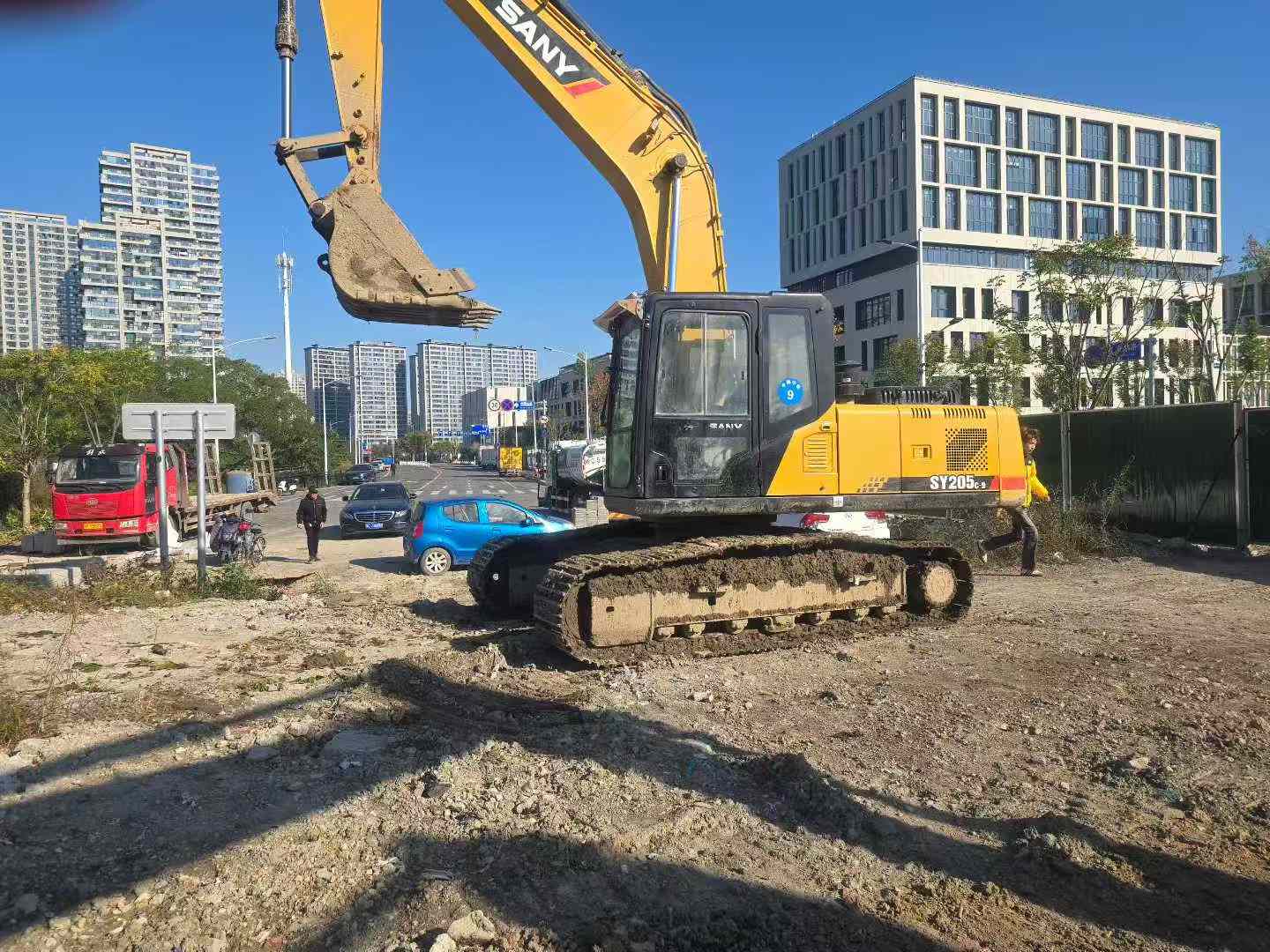 Used Sany SY215C-9 Excavator 2015 Model / 2