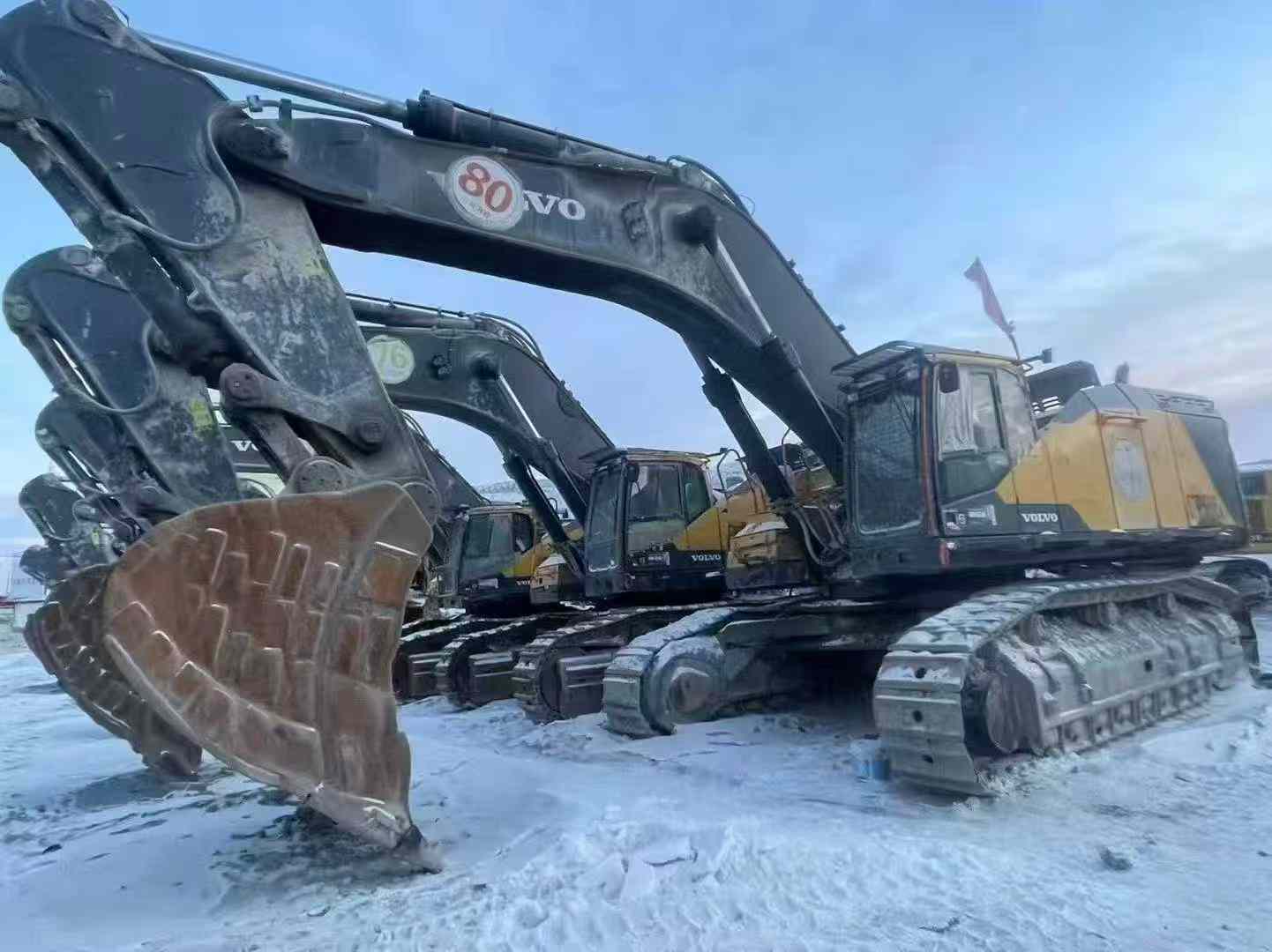 Used Volvo EW50 Excavator 2022 Model