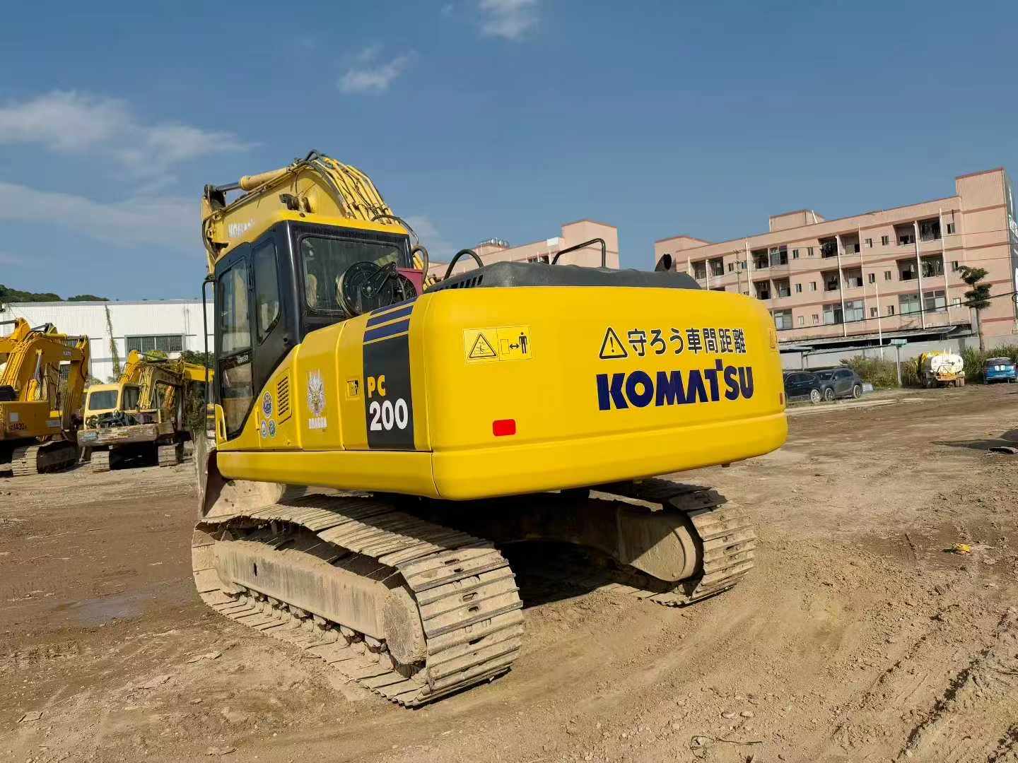 Used Komatsu PW200-7 Excavator 2016 Model / 9