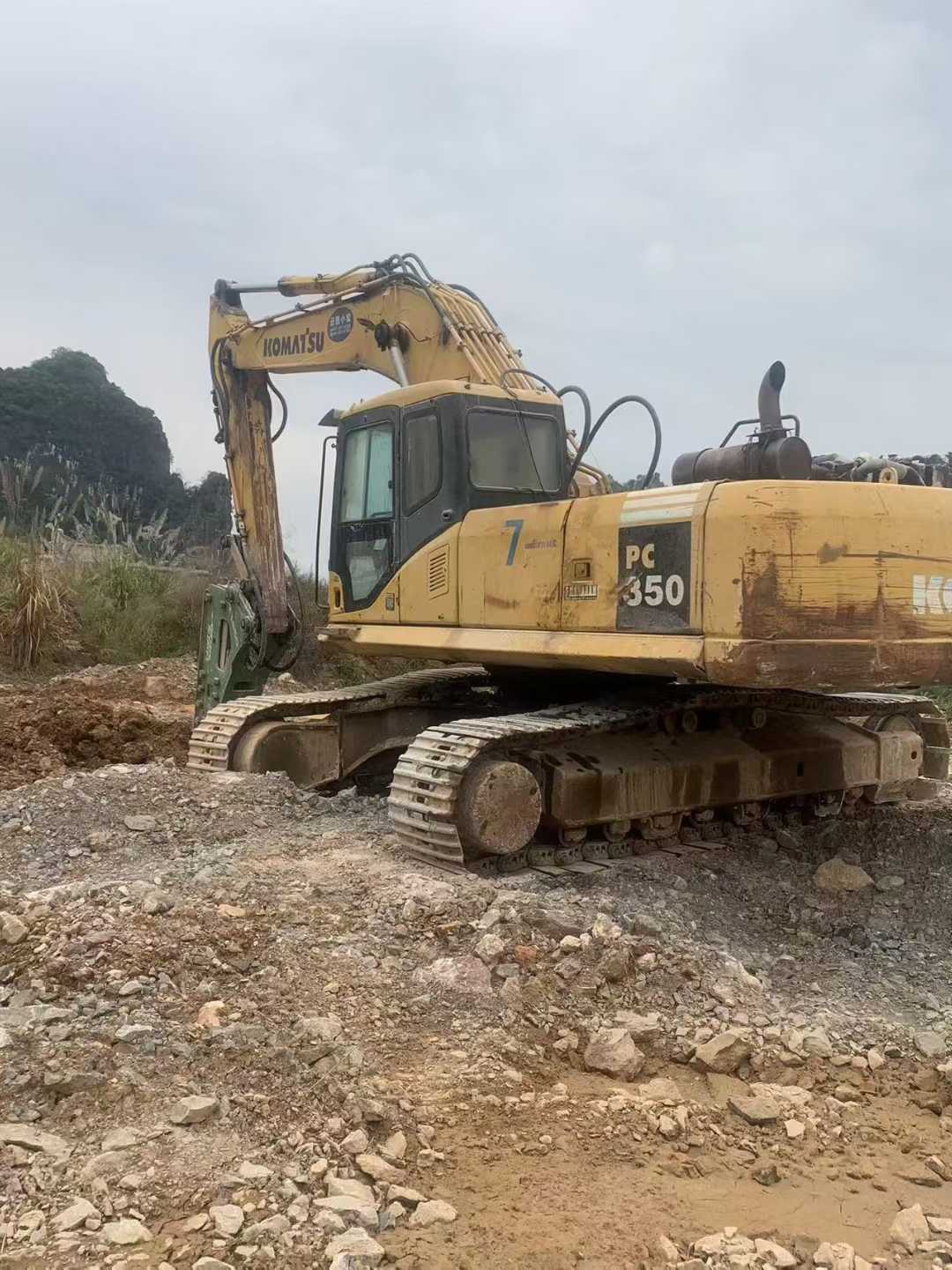 Used Komatsu PC350-7 Excavator 2016 Model / 2