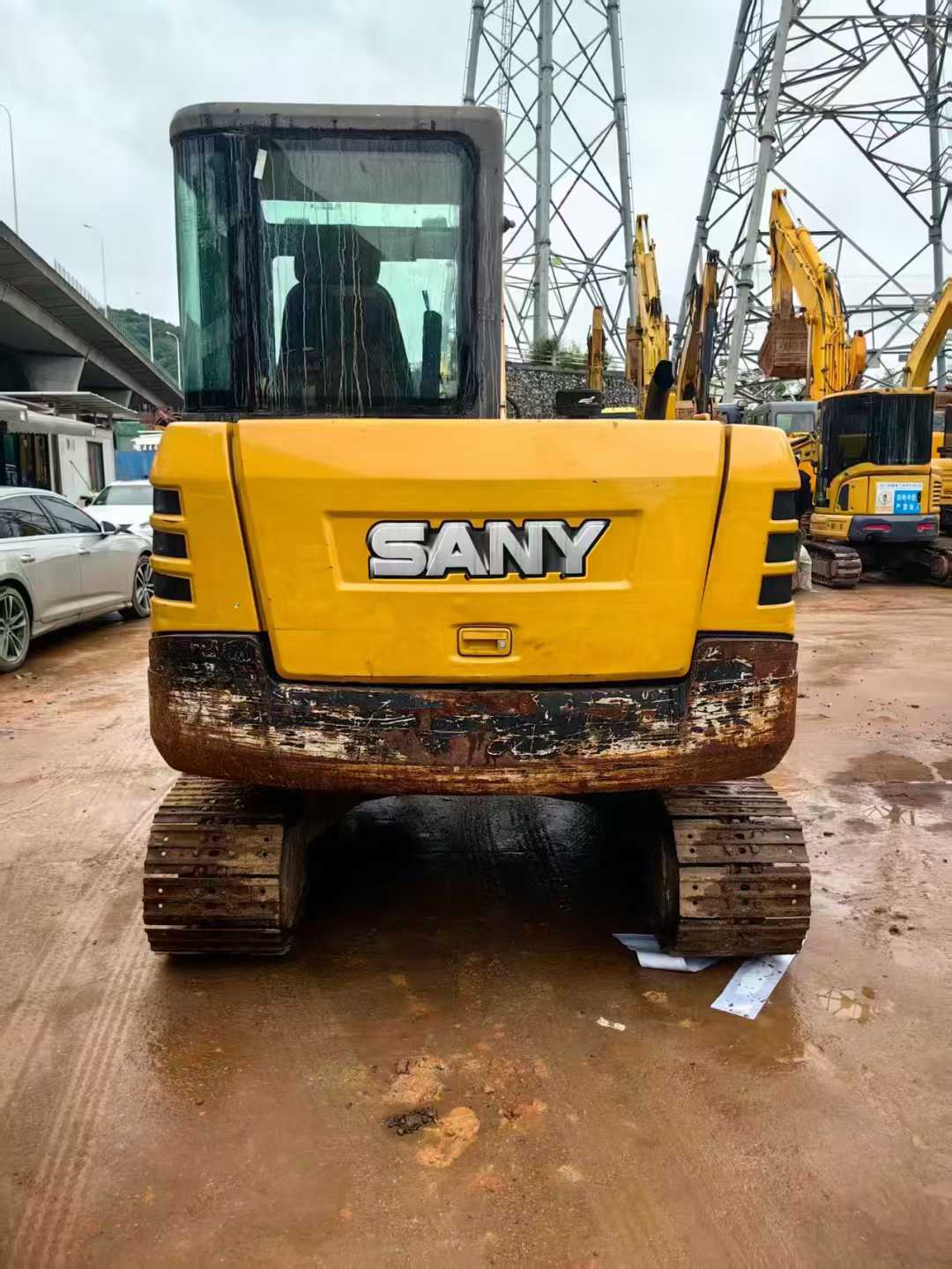 Used Sany SY55 Excavator 2016 Model / 4