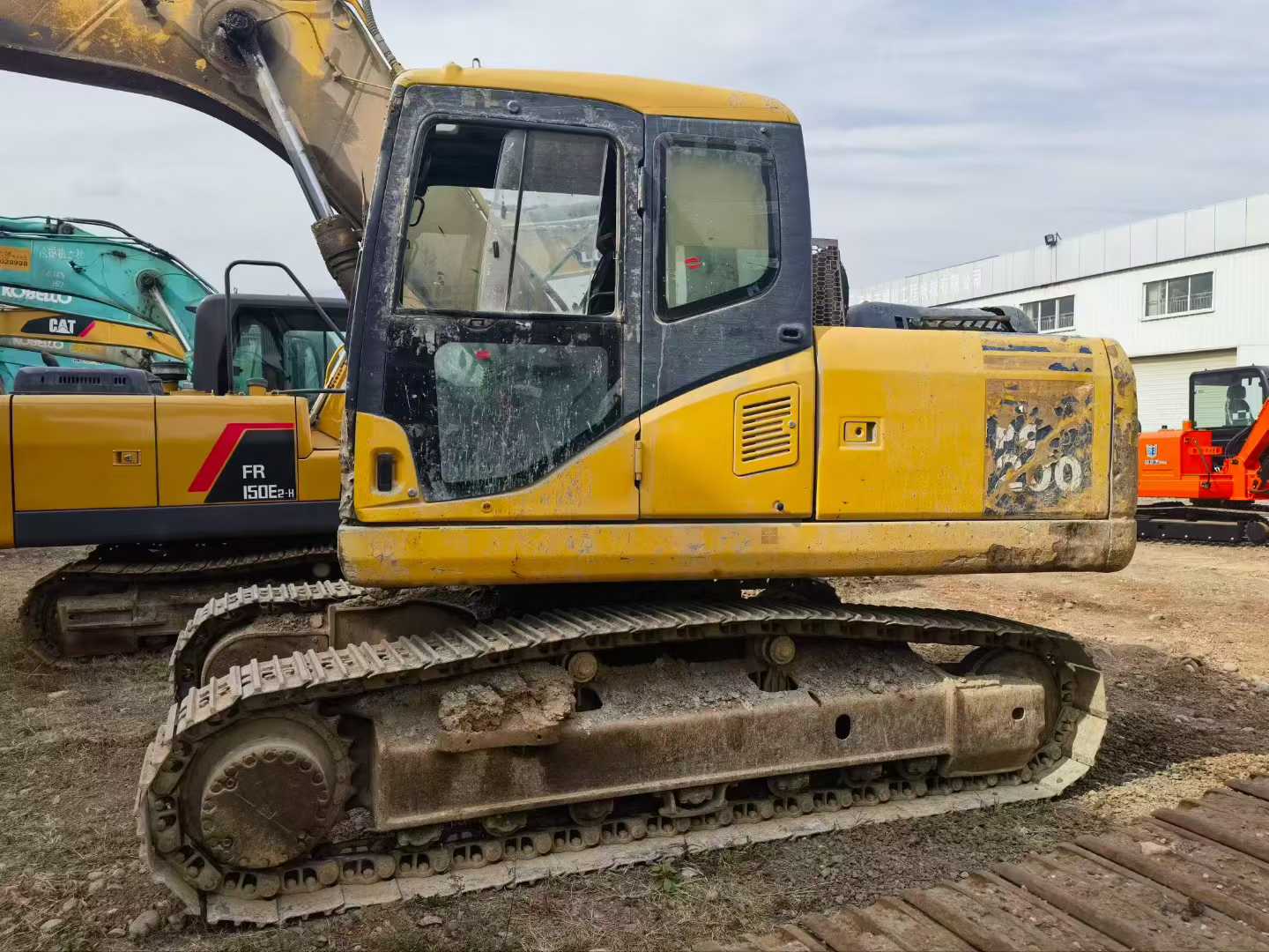 Used Komatsu PW160-7 Excavator 2012 Model