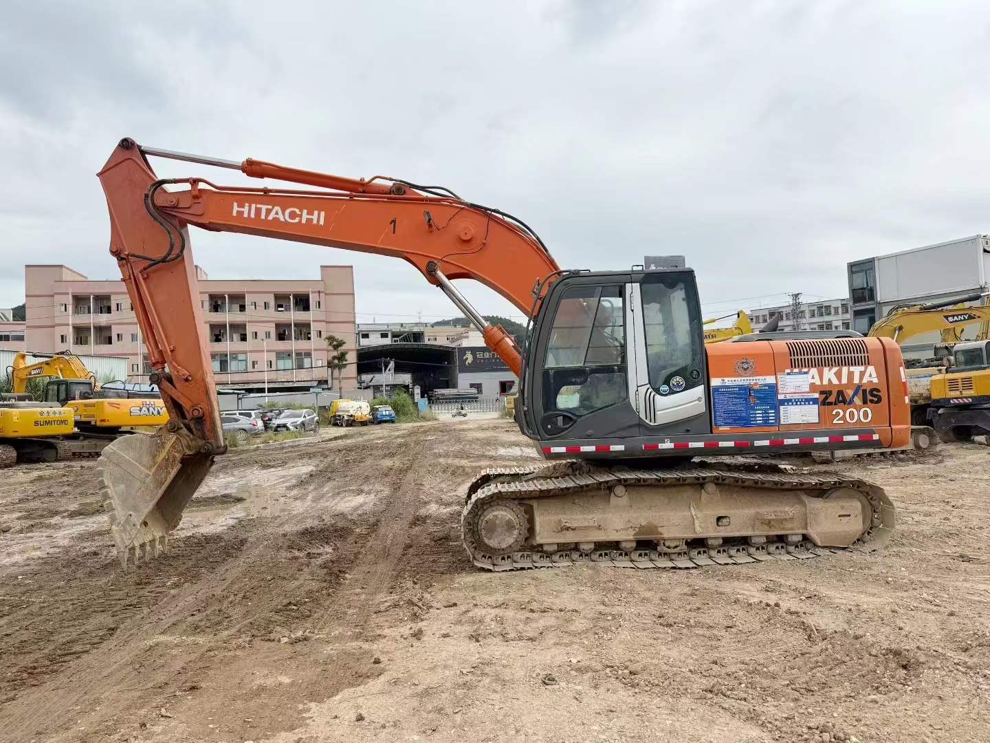 Used Hitachi ZAXIS200 Excavator 2016 Model / 3