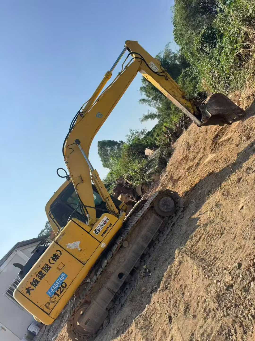 Used Komatsu PC120-6E Excavator 2016 Model / 2