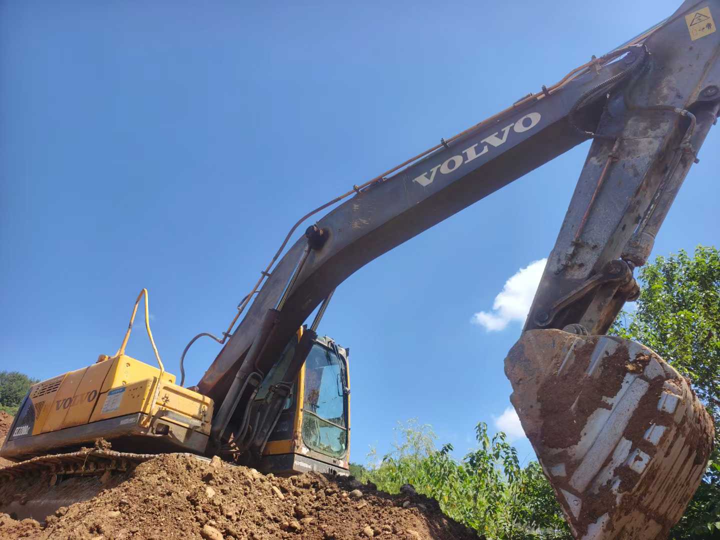 Used Volvo EC20 Excavator 2016 Model / 4