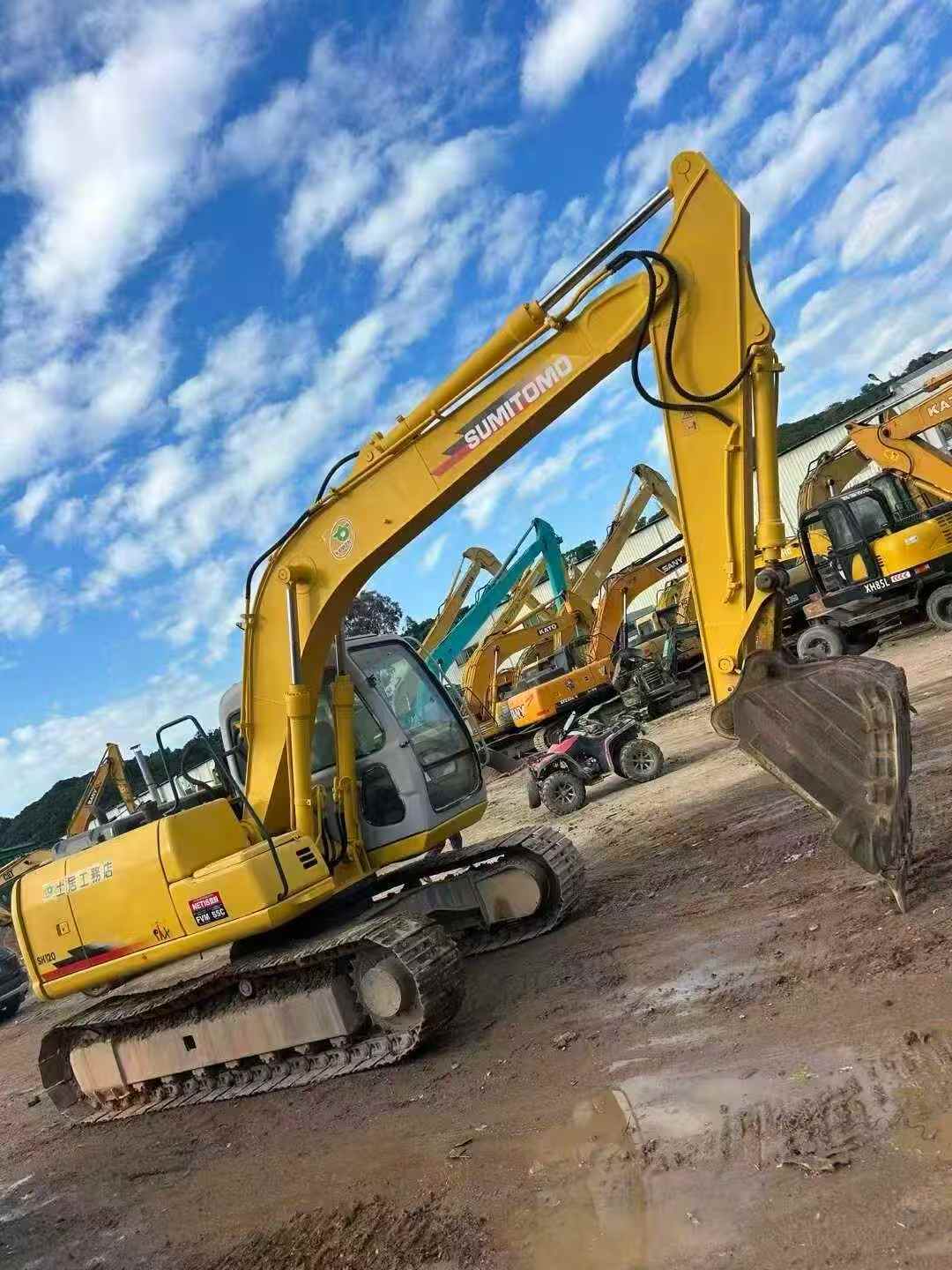 Used Sumitomo SH120-3 Excavator 2016 Model / 8