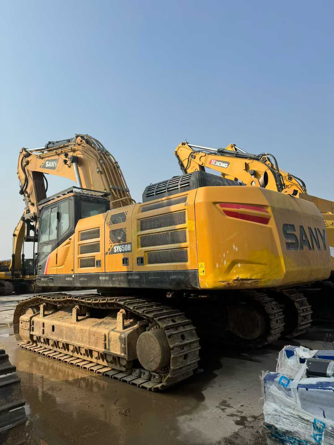 Used Sany SY650H Excavator 2022 Model / 3