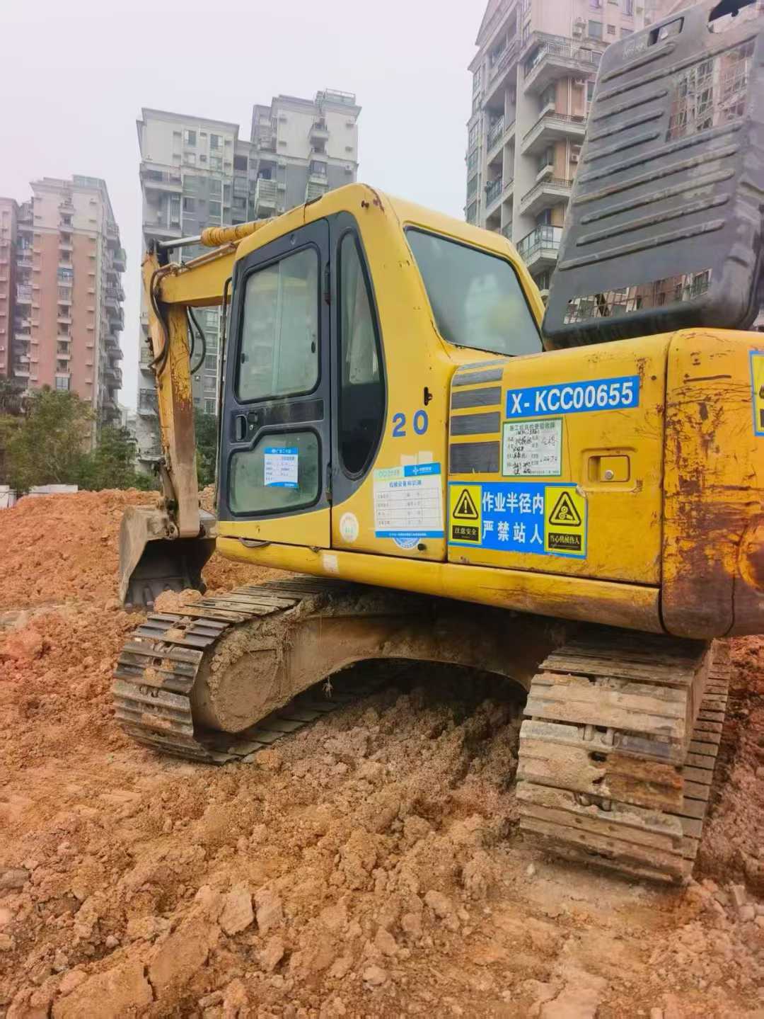 Used Komatsu PC120-6E Excavator 2016 Model / 2