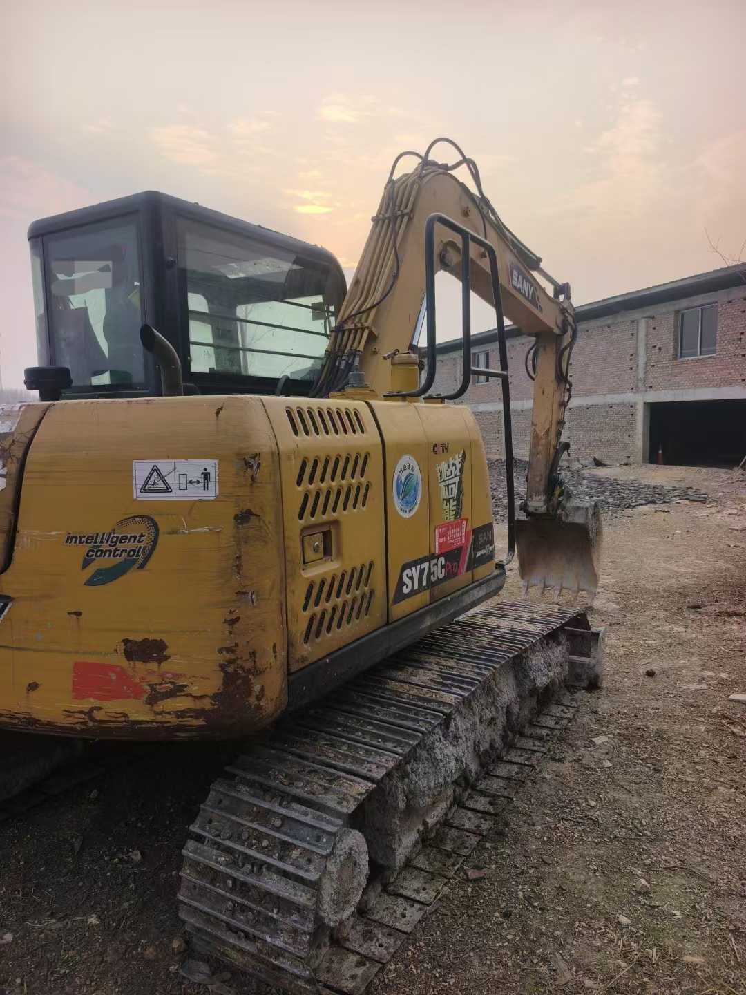 Used Sany SY75 Excavator 2016 Model / 3