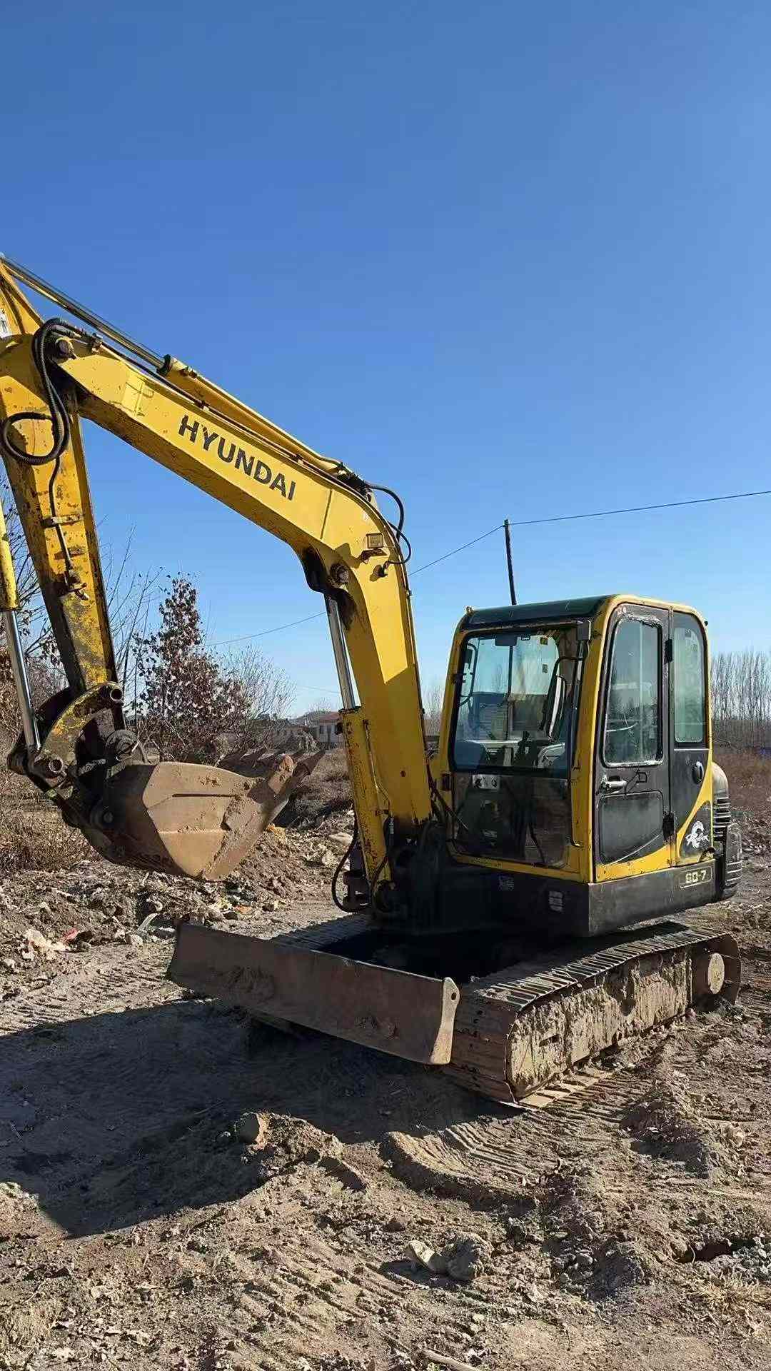 Used Hyundai R60-7 Excavator 2016 Model / 3