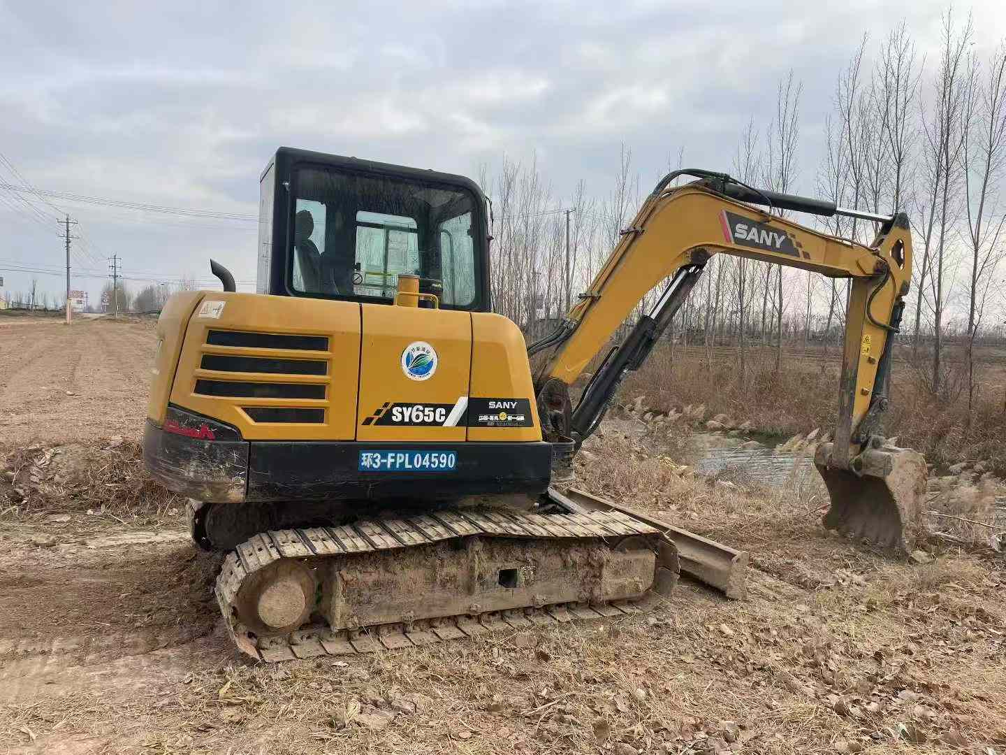 Used Sany SY55 Excavator 2019 Model / 3