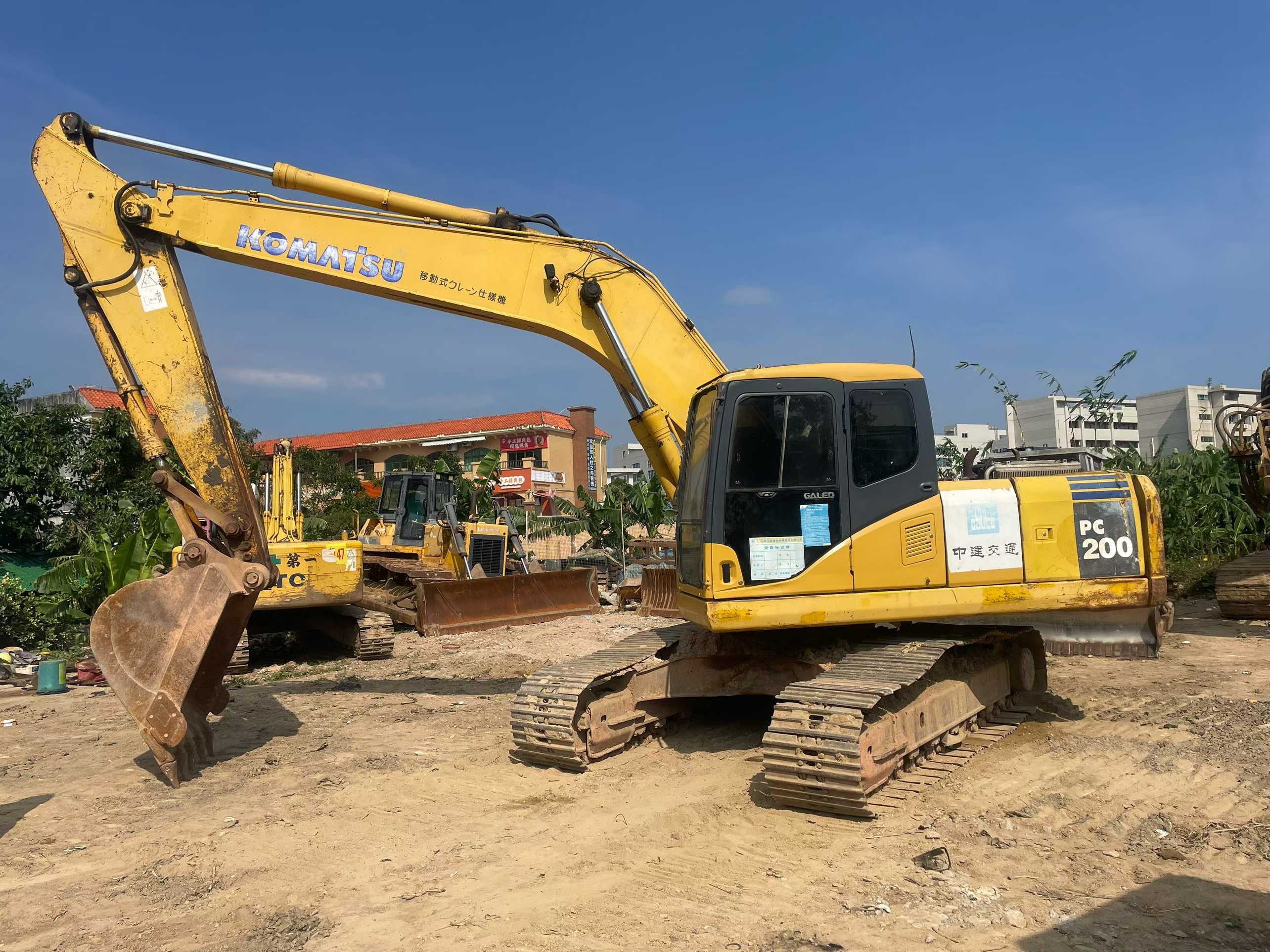 Used Komatsu PW200-7 Excavator 2016 Model