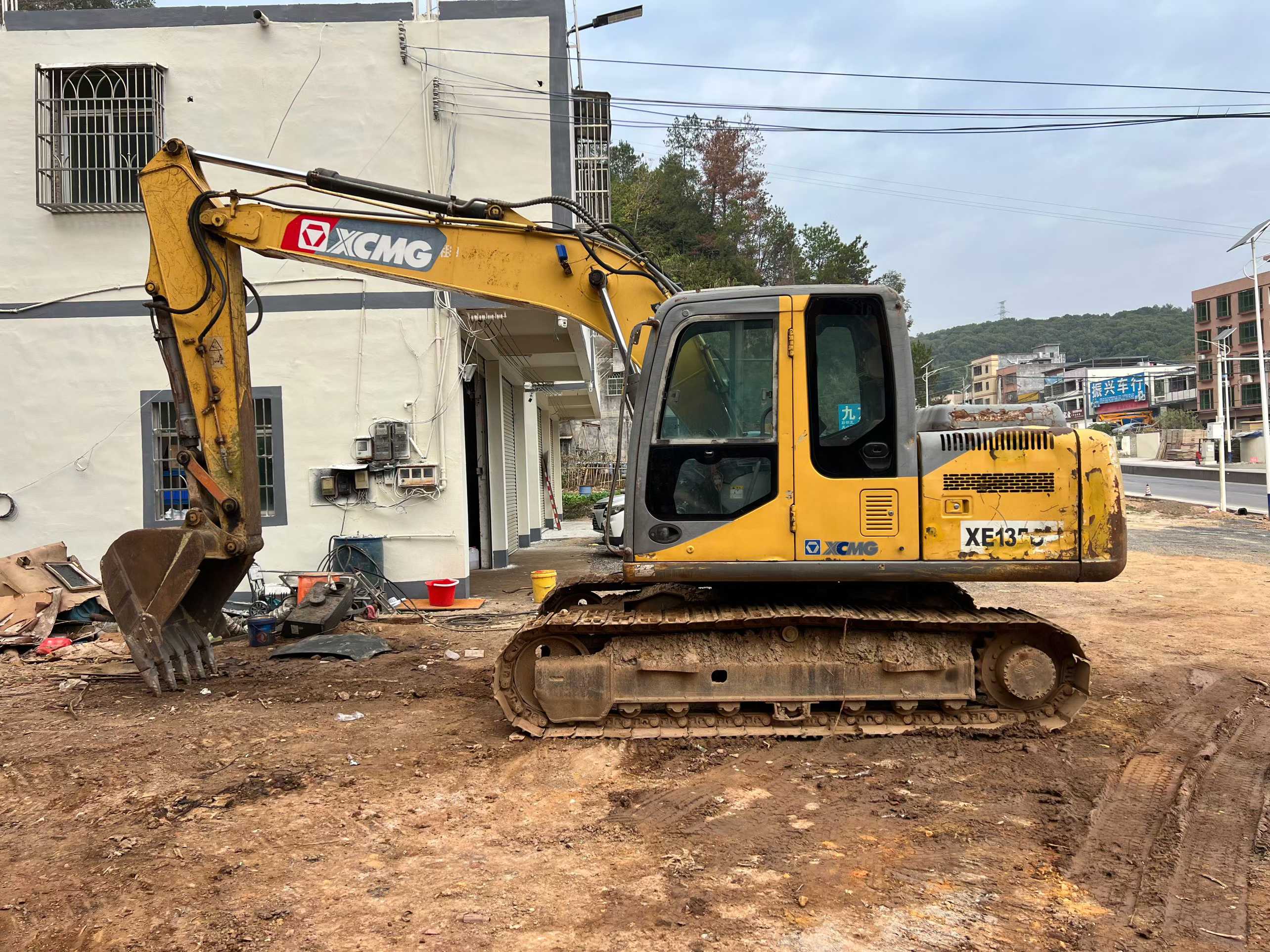 Used XCMG XE135GA Excavator 2016 Model
