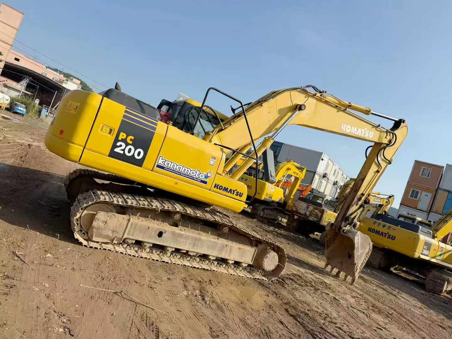 Used Komatsu PW200-7 Excavator 2016 Model / 2