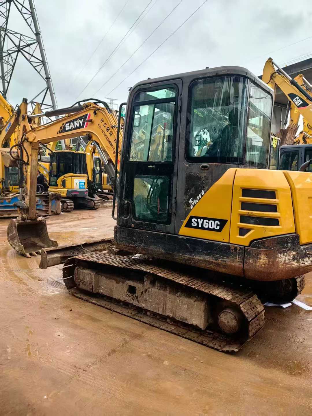 Used Sany SY55 Excavator 2016 Model