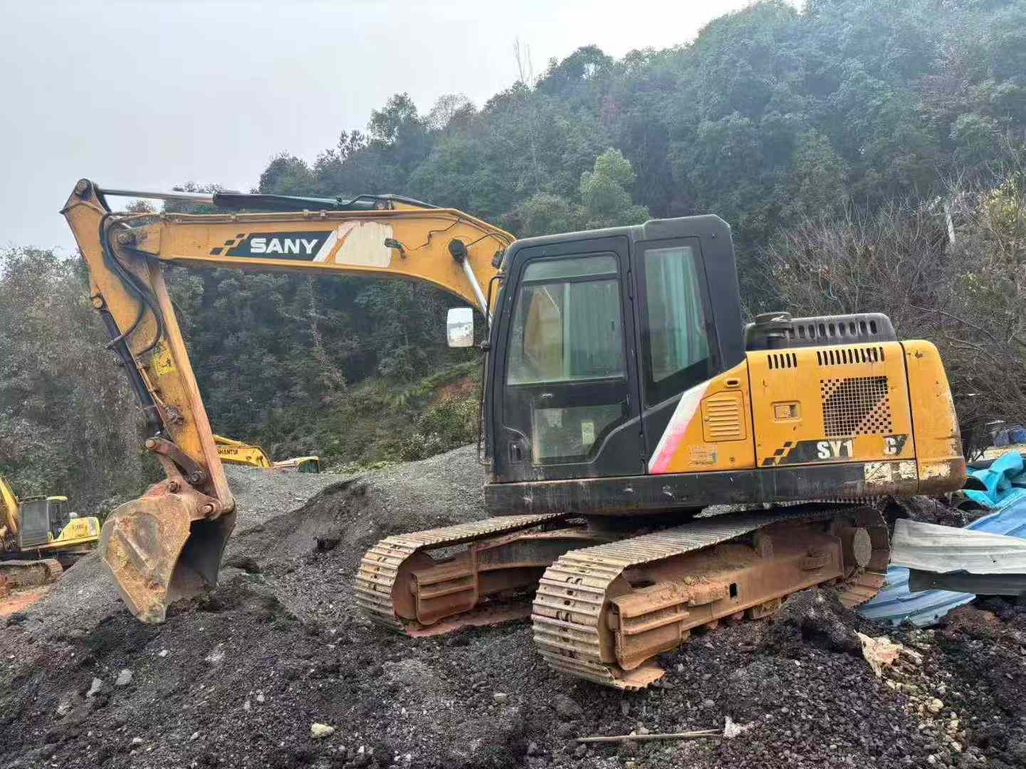 Used Sany SY135 Excavator 2018 Model / 6