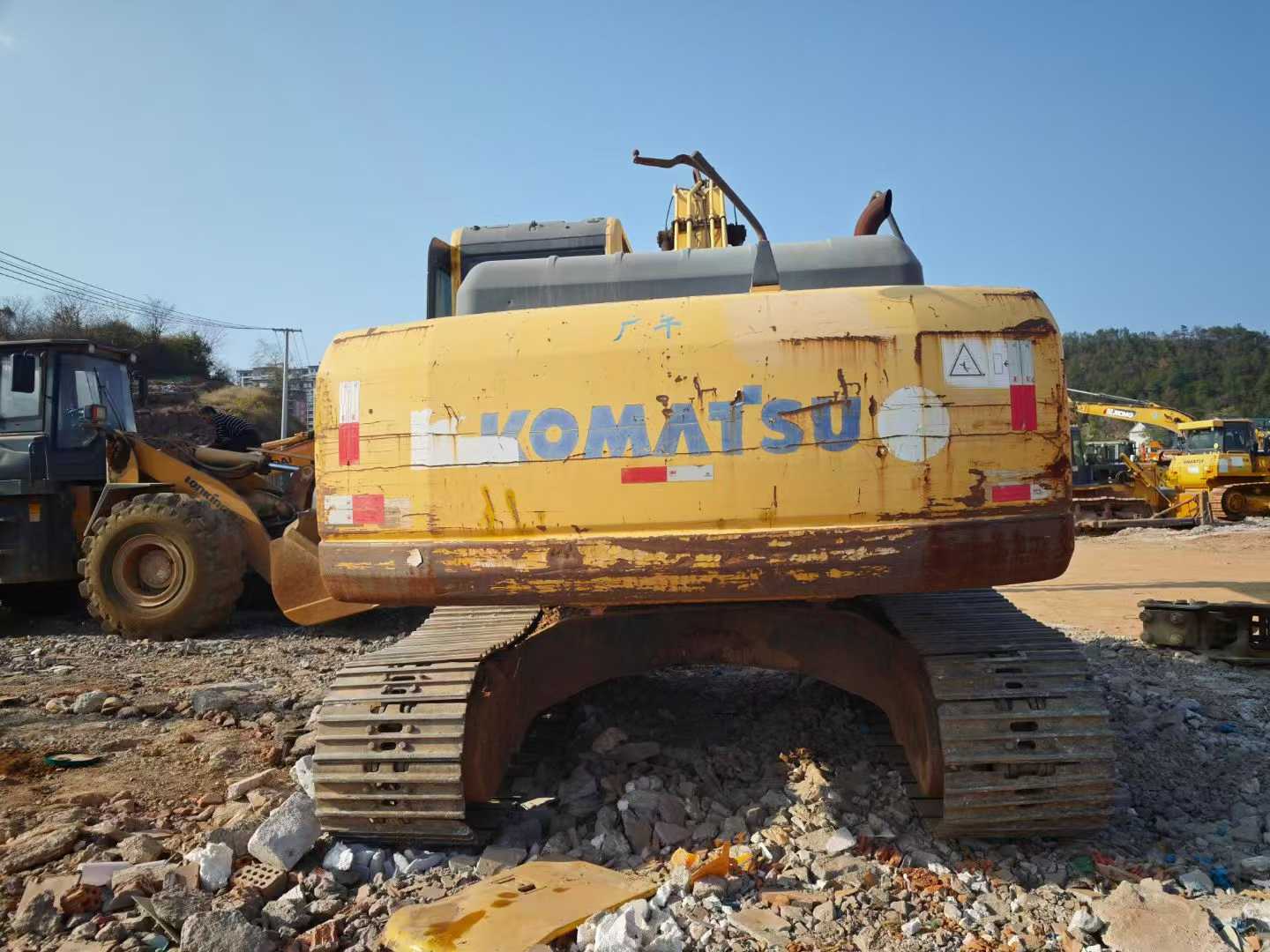 Used Komatsu PC210 Excavator 2016 Model / 4