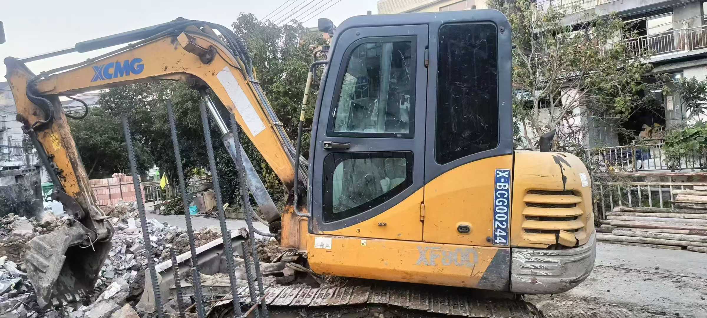 Used XCMG XE60 Excavator 2017 Model / 9