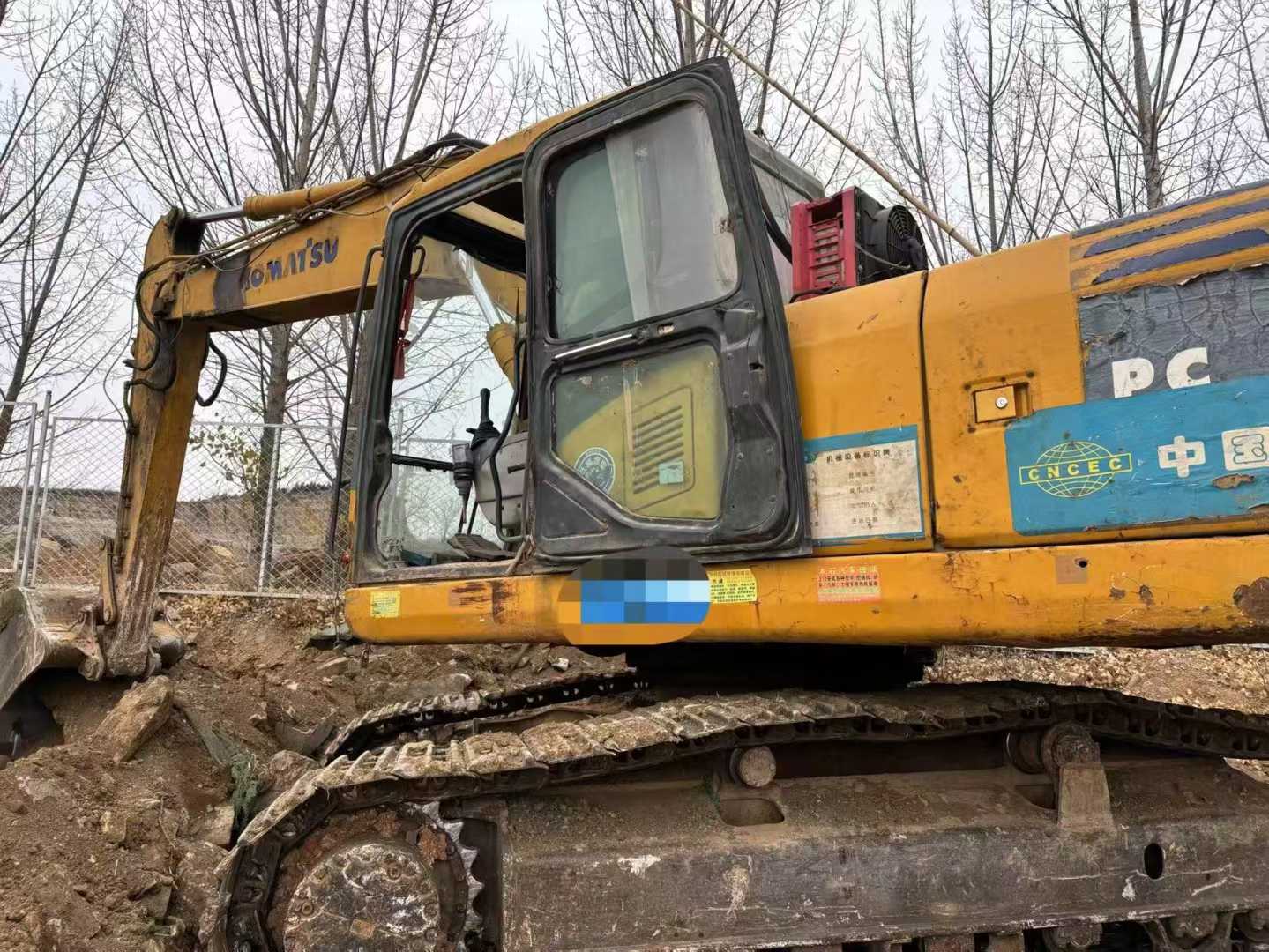 Used Komatsu PW200-7 Excavator 2016 Model / 2