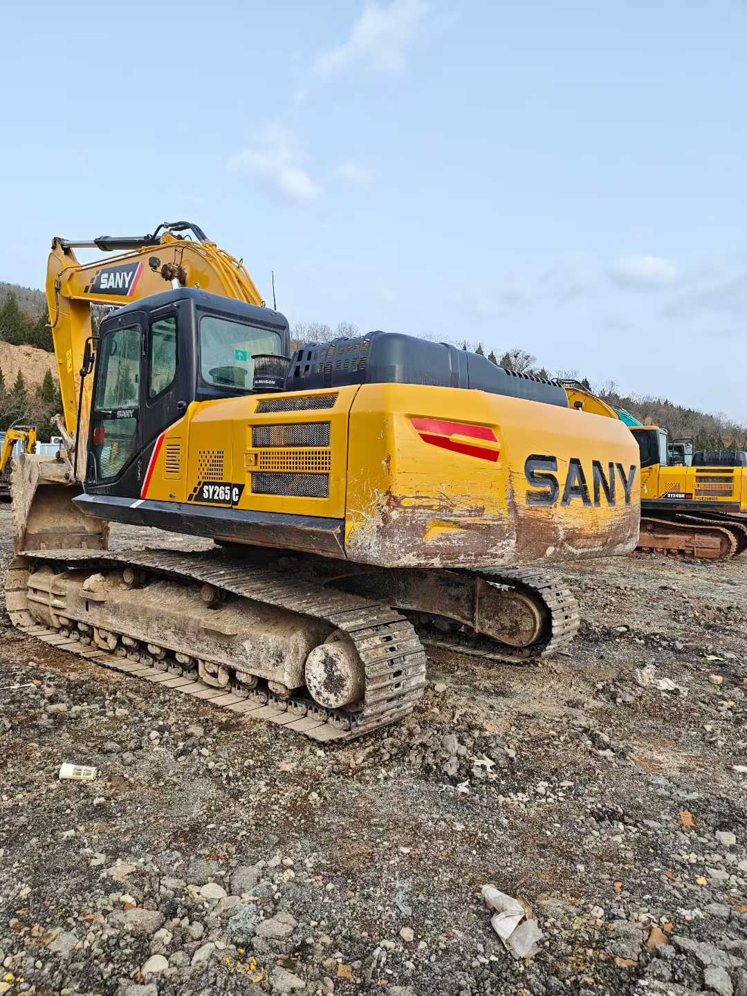 Used Sany SY265C Excavator 2018 Model / 3