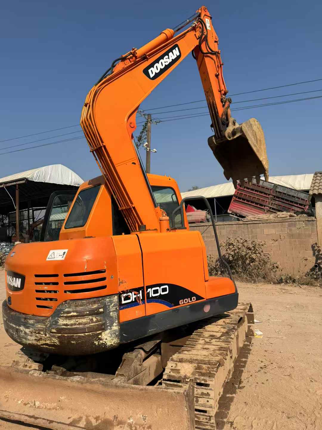 Used Doosan DX80 Excavator 2016 Model