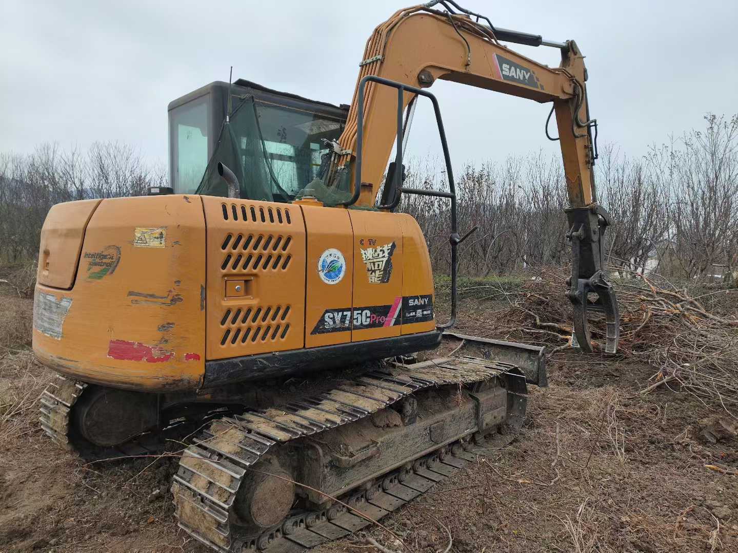Used Sany SY75 Excavator 2021 Model / 2