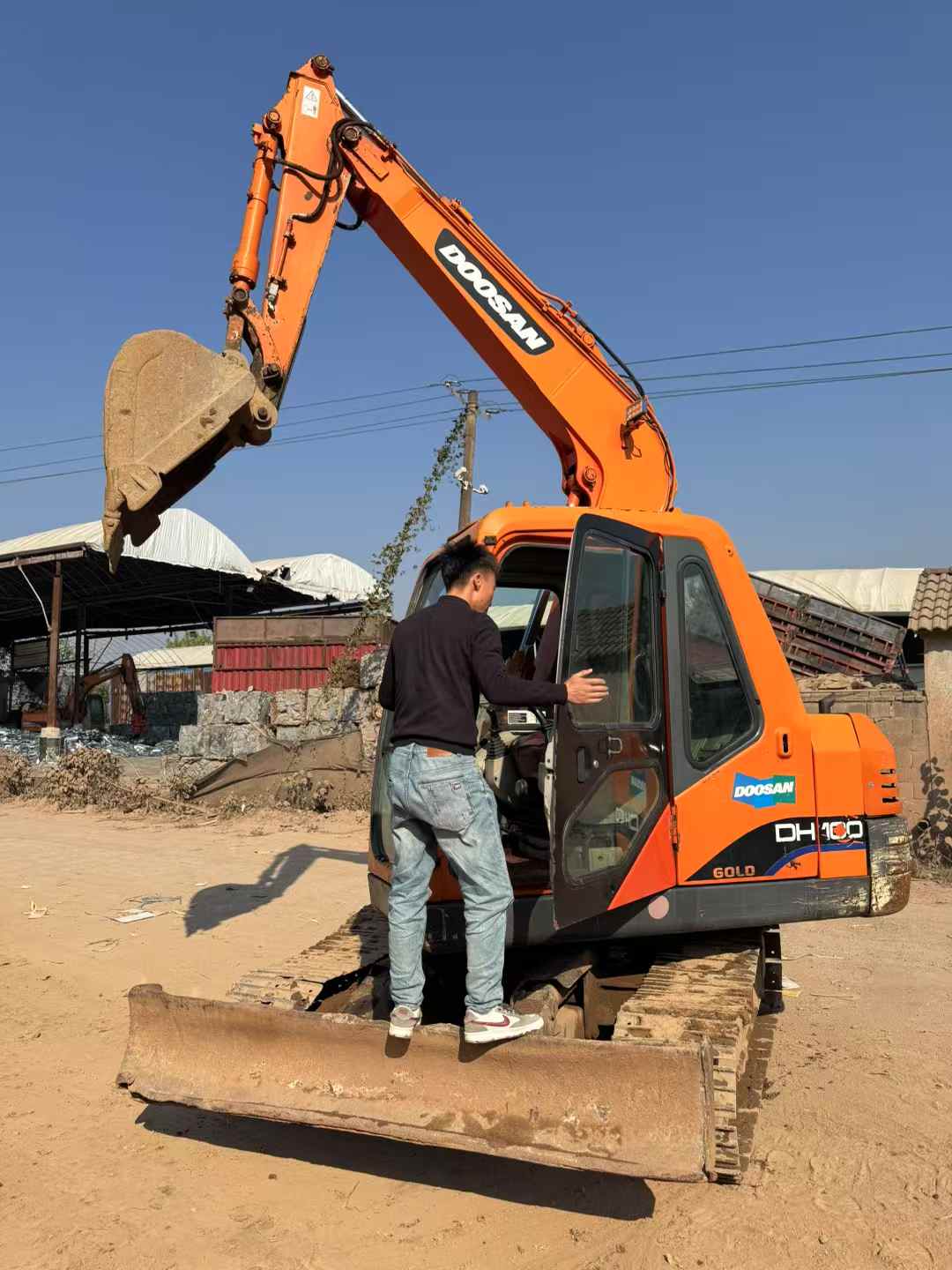 Used Doosan DX80 Excavator 2016 Model / 5