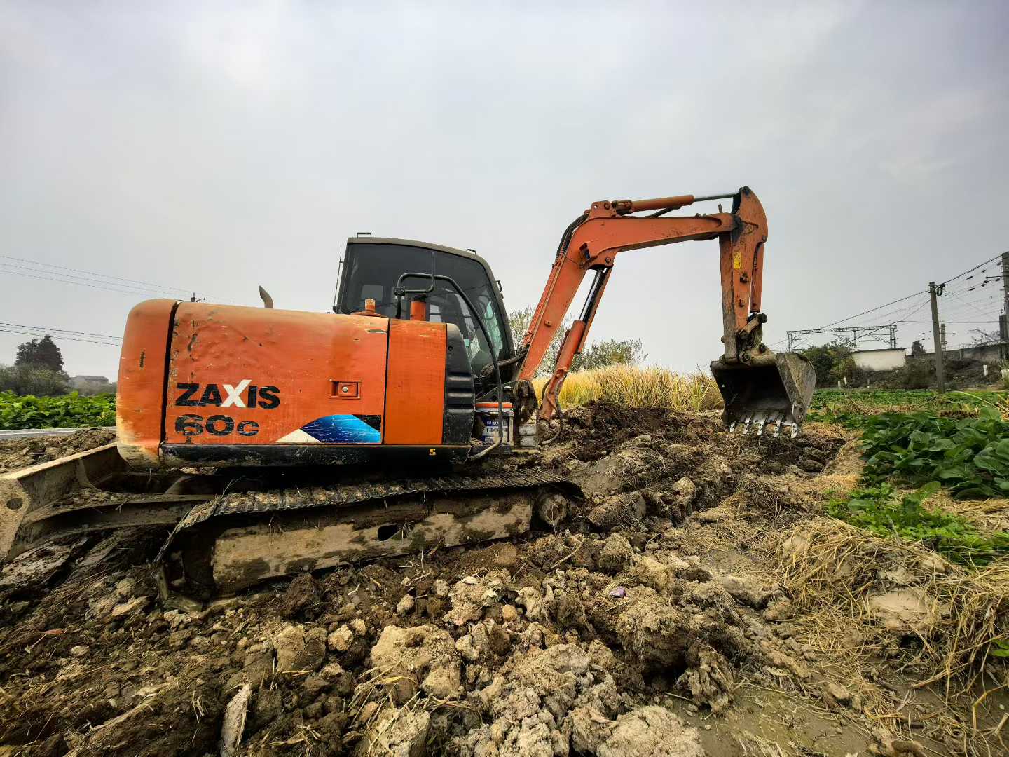 Used Hitachi ZX60-5A Excavator 2021 Model