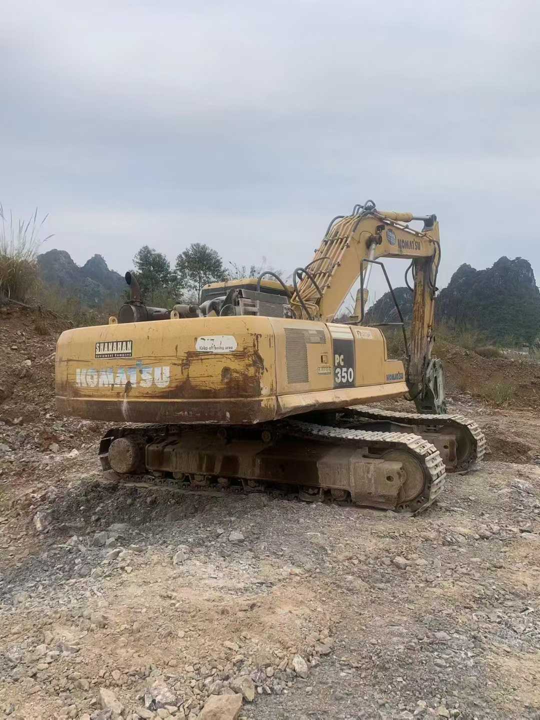 Used Komatsu PC350-7 Excavator 2016 Model