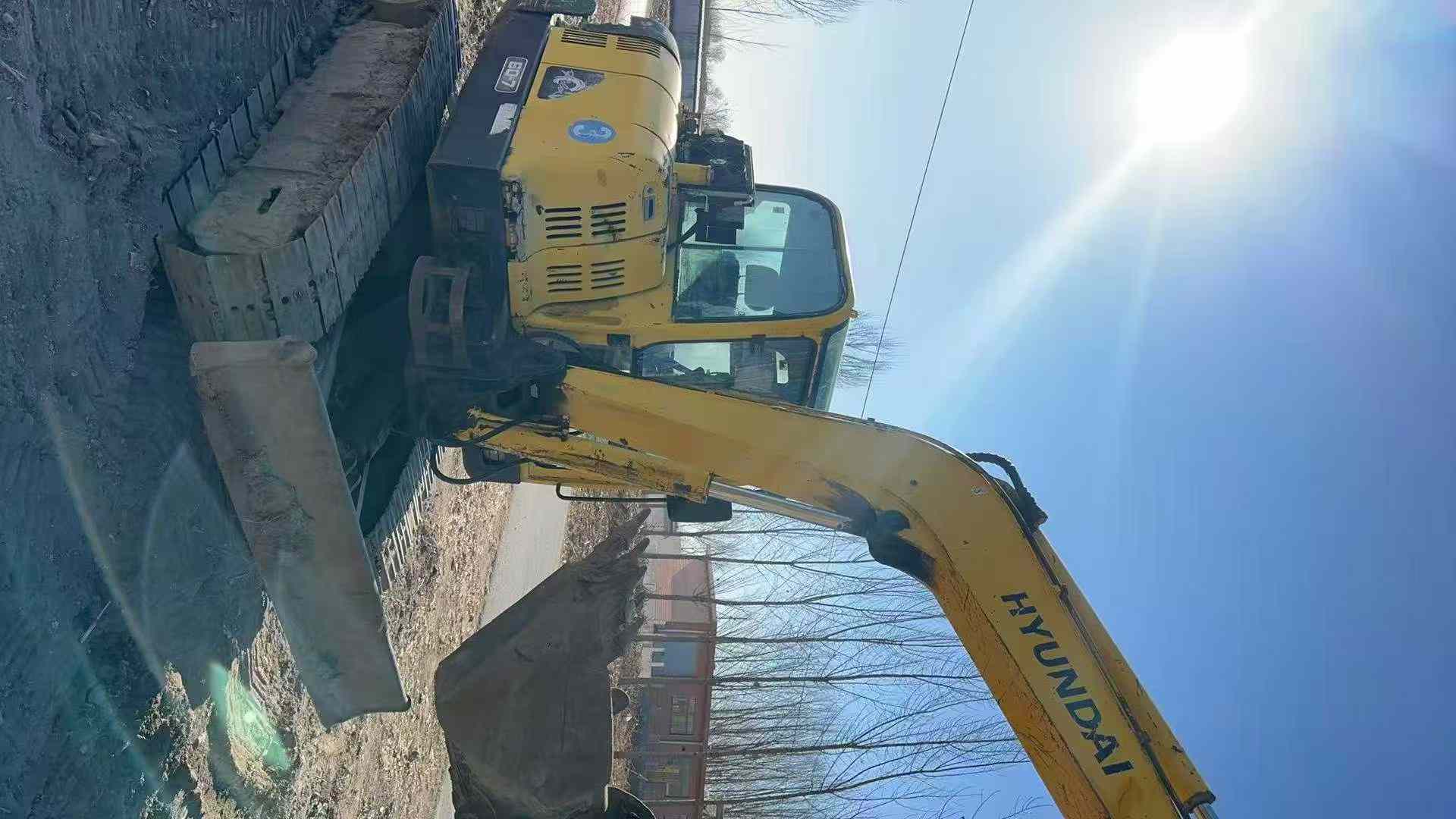 Used Hyundai R60-7 Excavator 2016 Model / 2