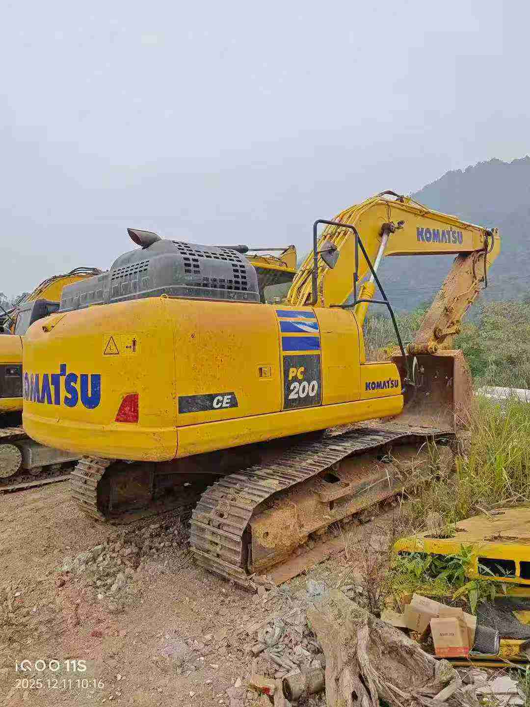 Used Komatsu PC200-1 Excavator 2016 Model