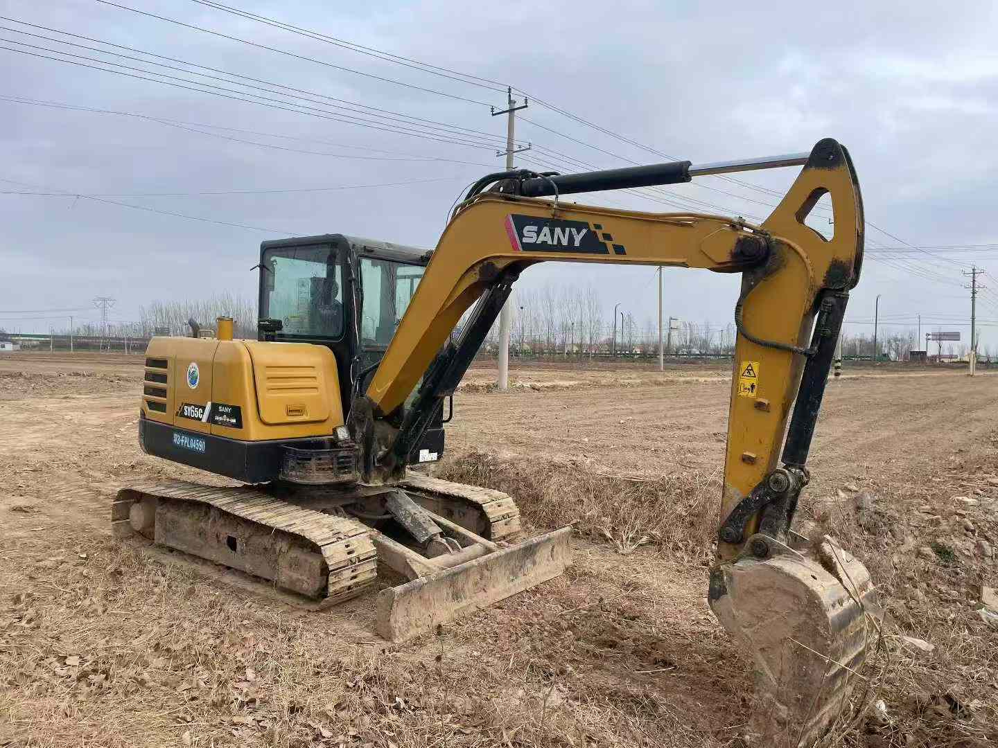 Used Sany SY55 Excavator 2019 Model / 4