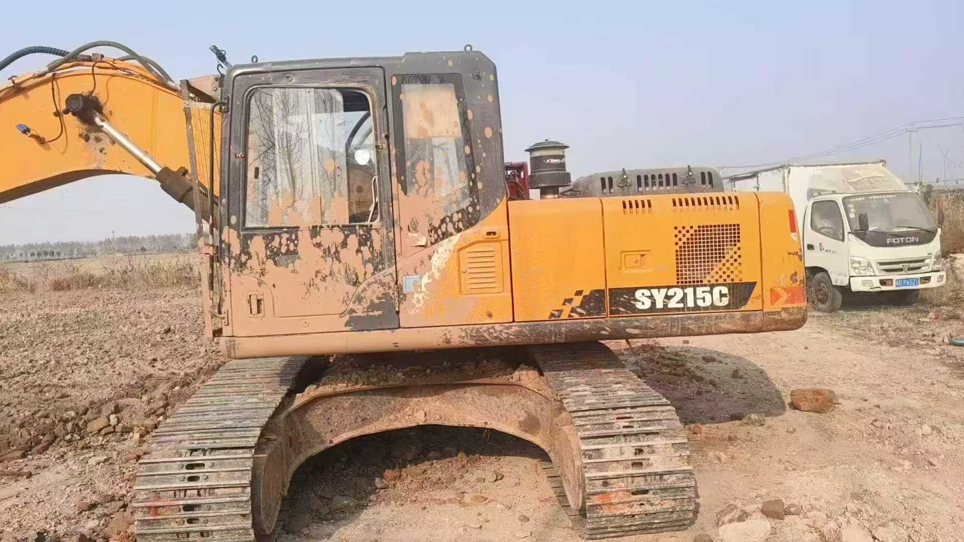 Used Sany SY215C-9 Excavator 2016 Model / 4