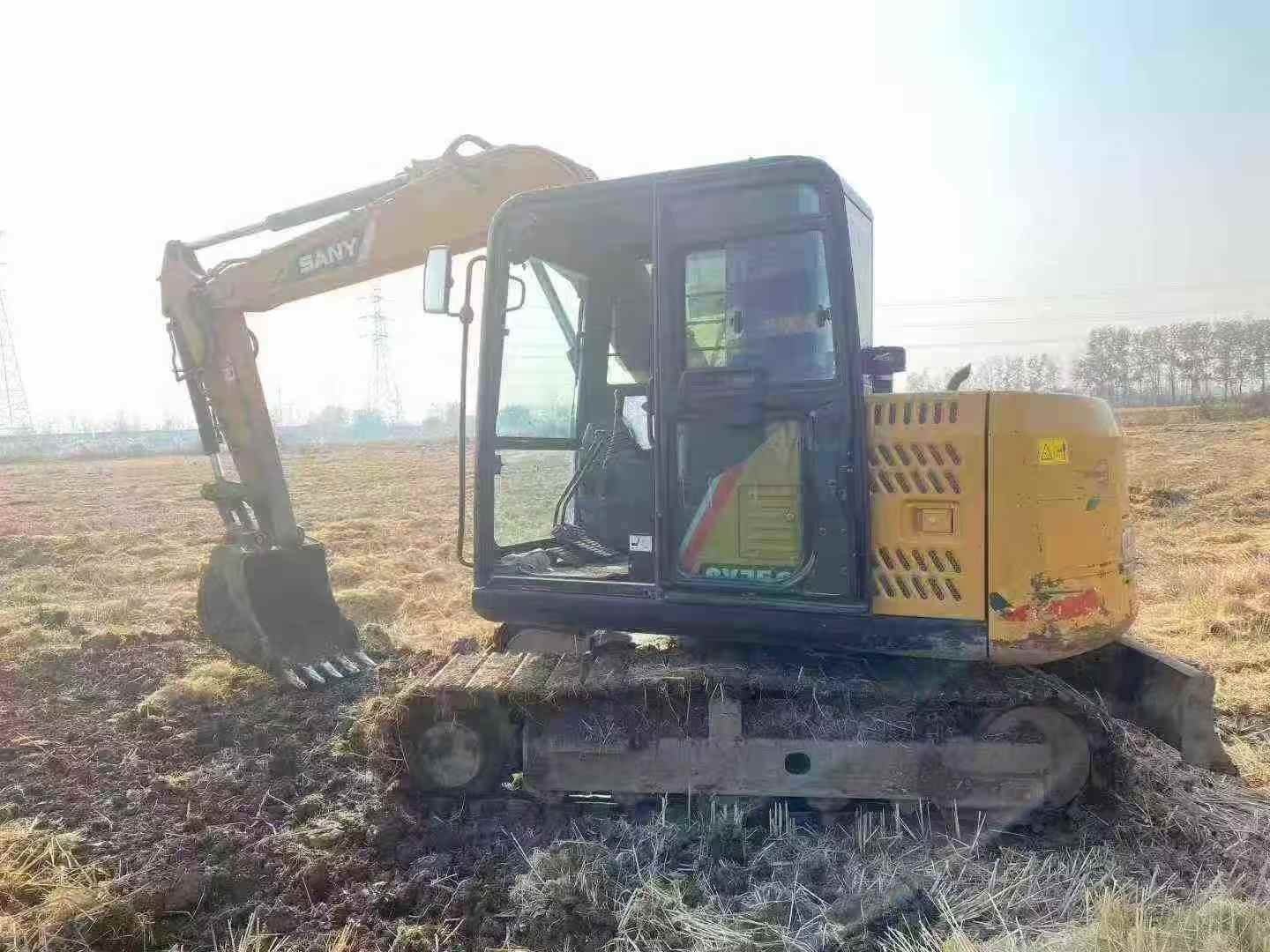 Used Sany SY75 Excavator 2020 Model