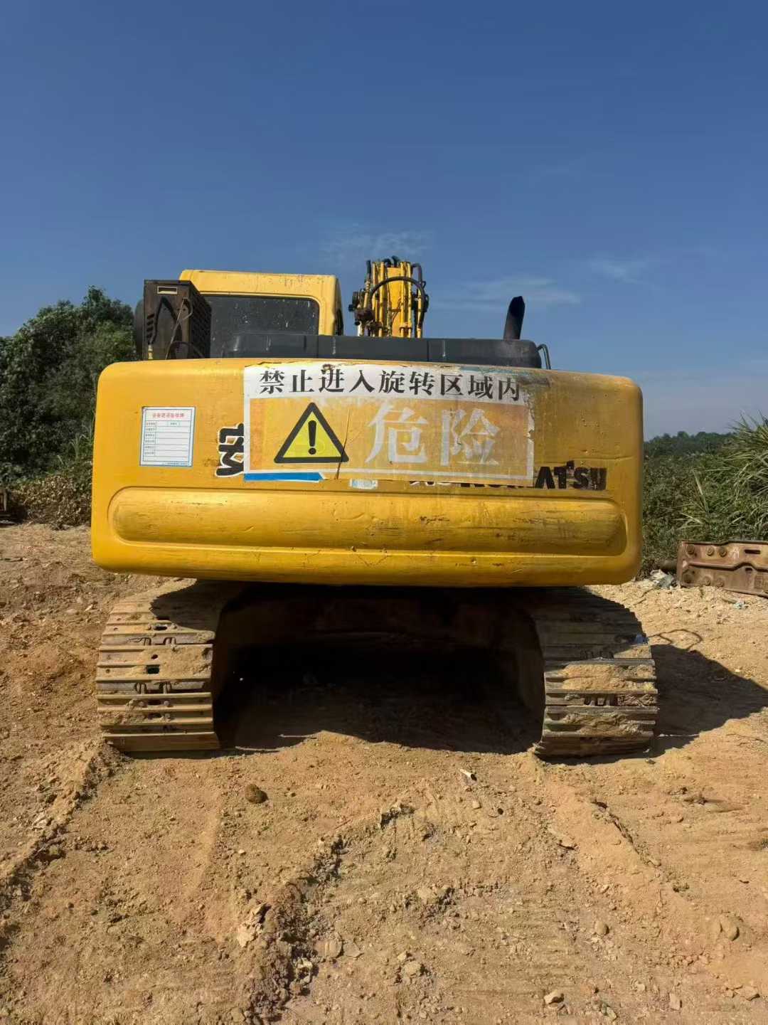 Used Komatsu PC120-6E Excavator 2016 Model / 9