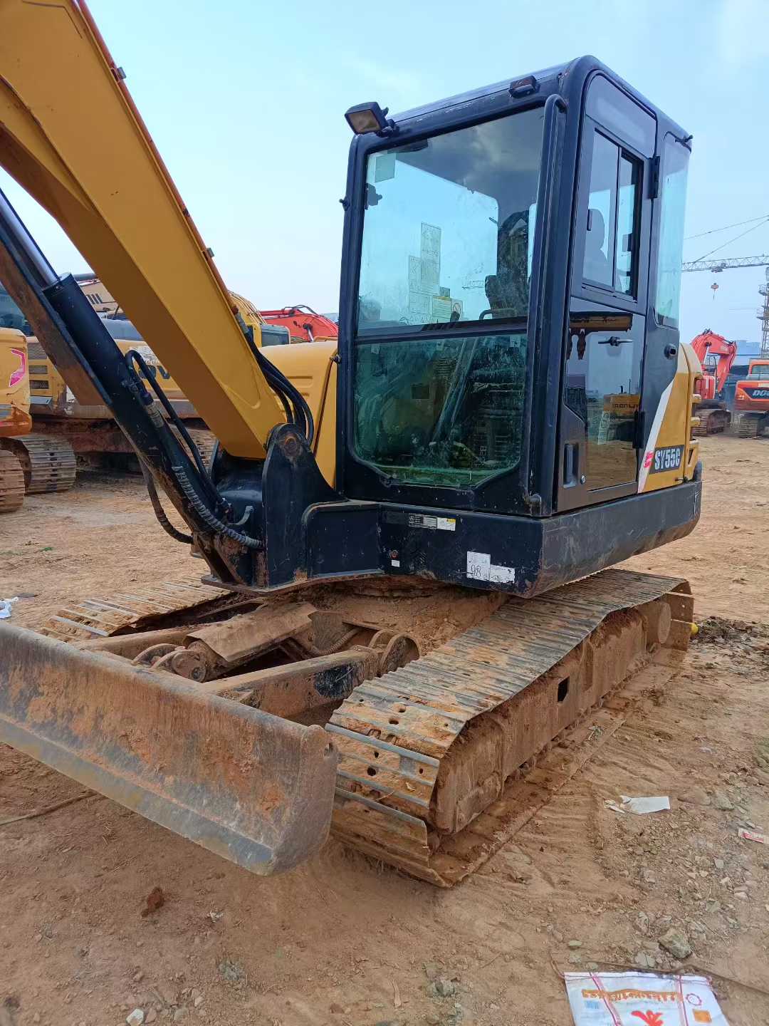 Used Sany SY55 Excavator 2018 Model