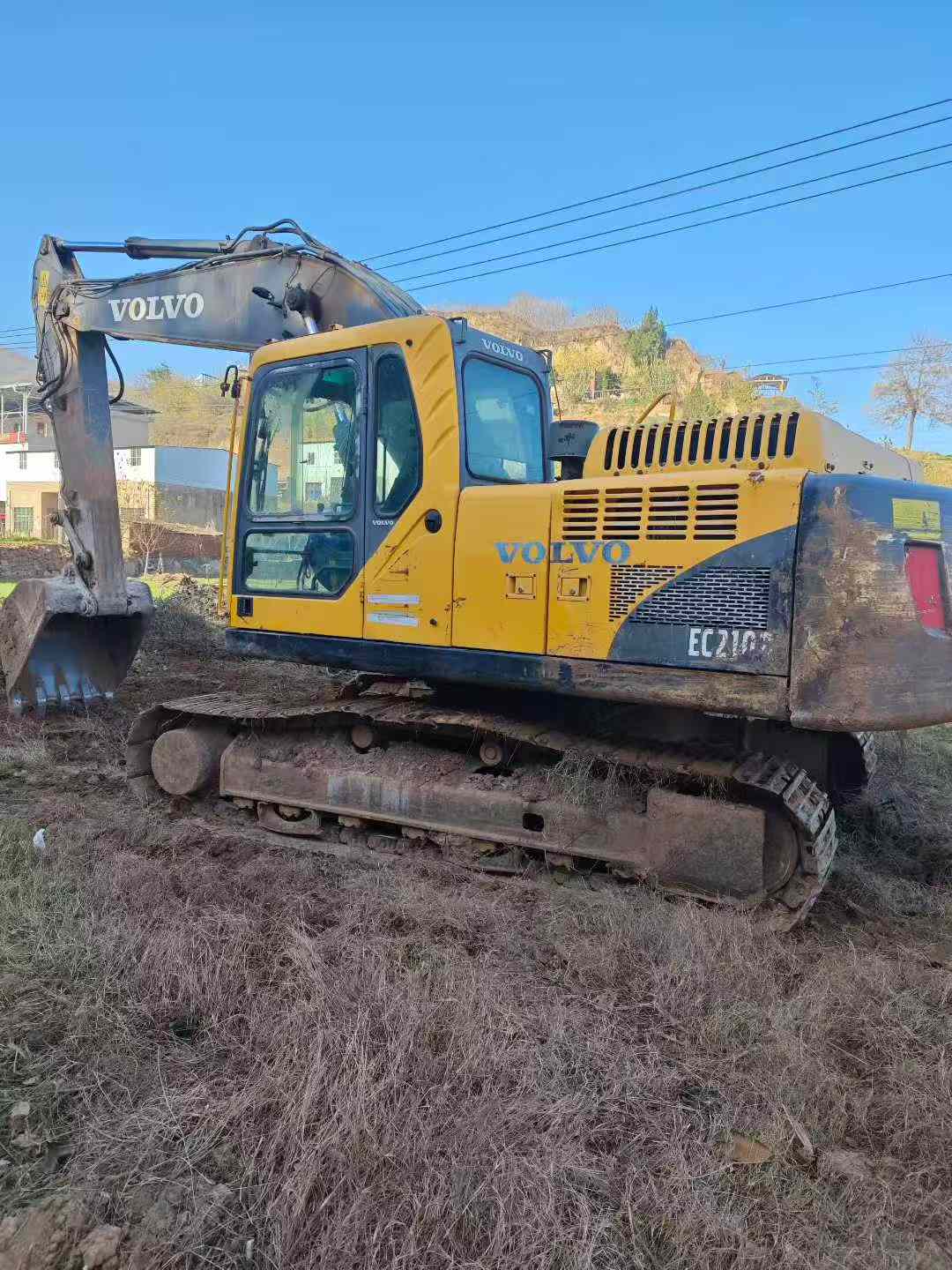 Used Volvo EW210C Excavator 2011 Model
