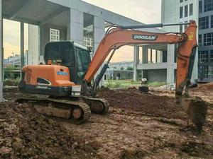 Buy Doosan DX55W Used Excavator Used Doosan DX55W Excavator 2020 Model