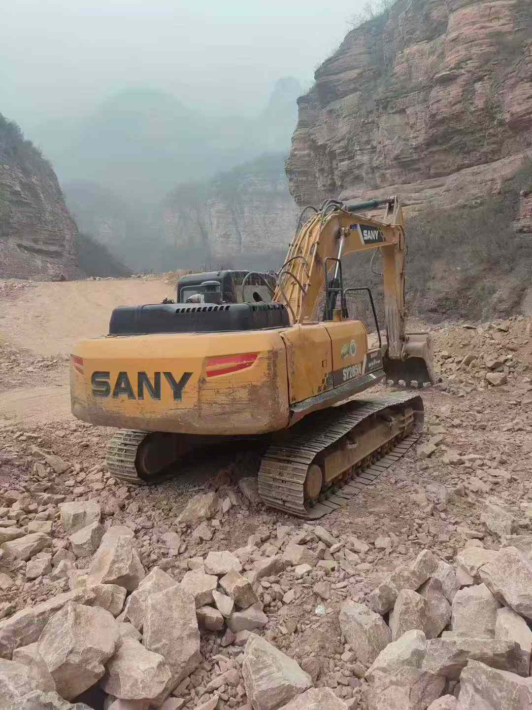 Used Sany SY245H Excavator 2018 Model