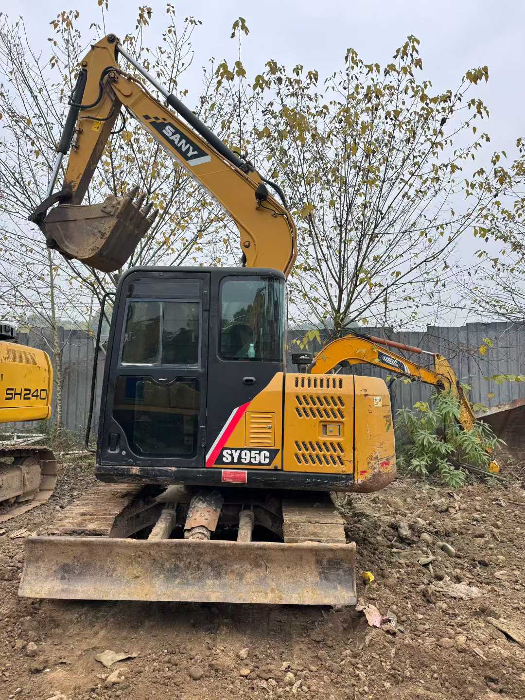Used Sany SY75 Excavator 2017 Model / 2