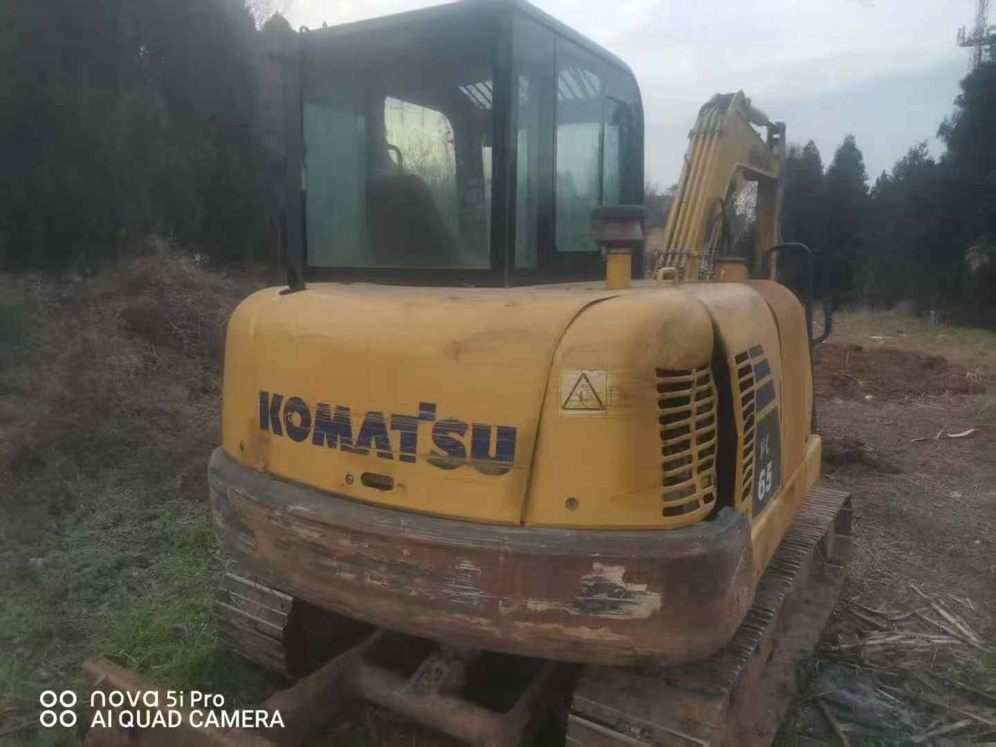 Used Komatsu PC56-7 Excavator 2018 Model / 2