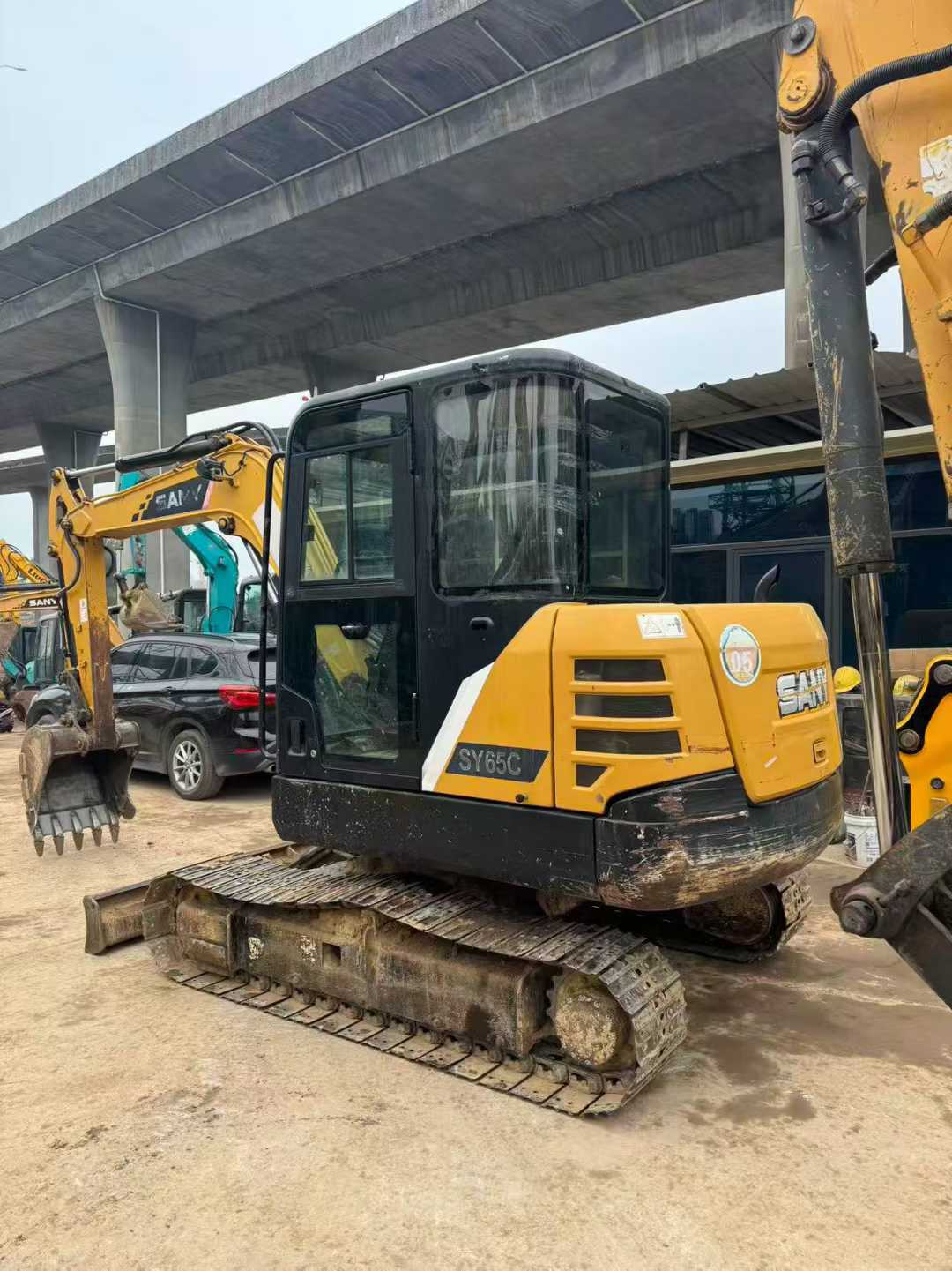 Used Sany SY55 Excavator 2016 Model / 3