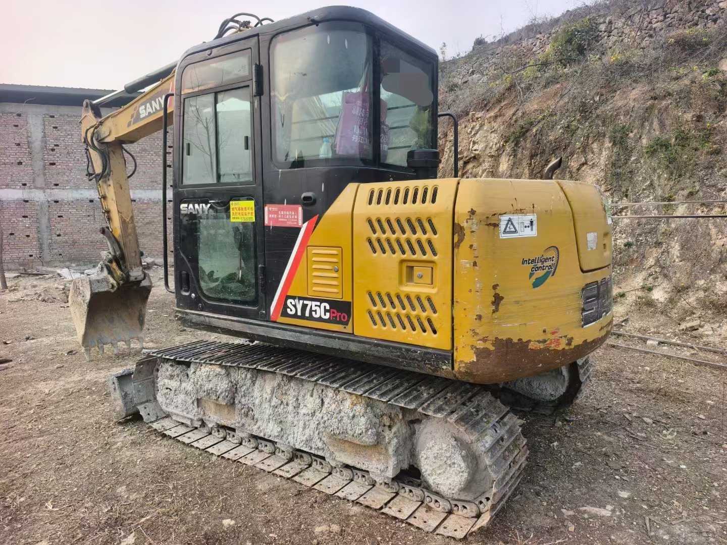 Used Sany SY75 Excavator 2016 Model / 5