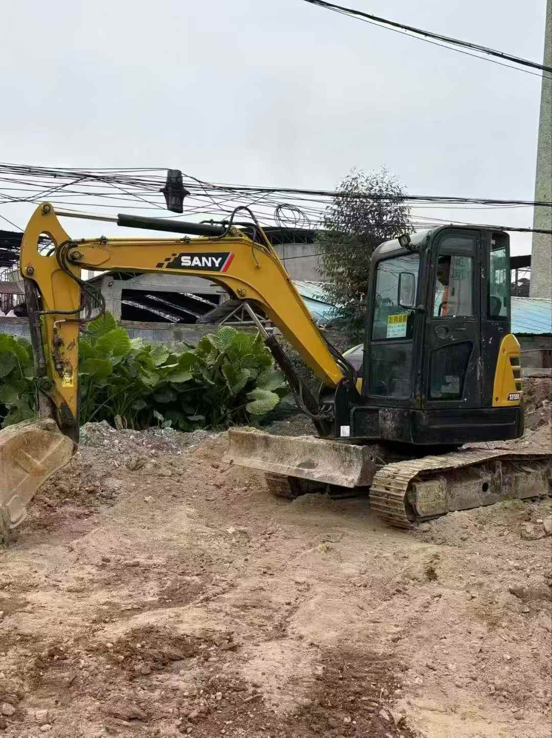 Used Sany SY55U Excavator 2019 Model