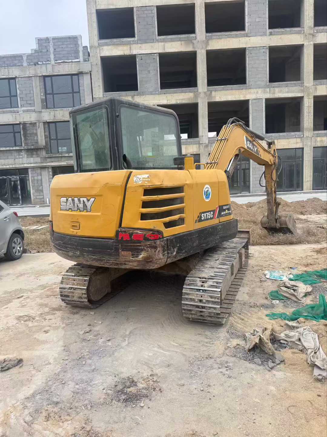 Used Sany SY55 Excavator 2018 Model / 3