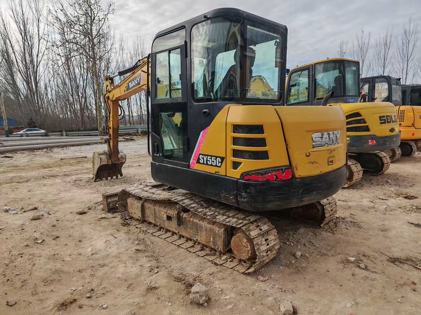 Used Sany SY55 Excavator 2016 Model