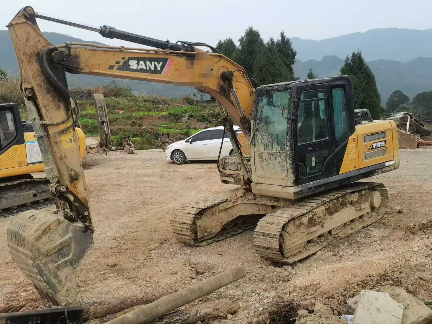 Used Sany SY55 Excavator 2016 Model / 2