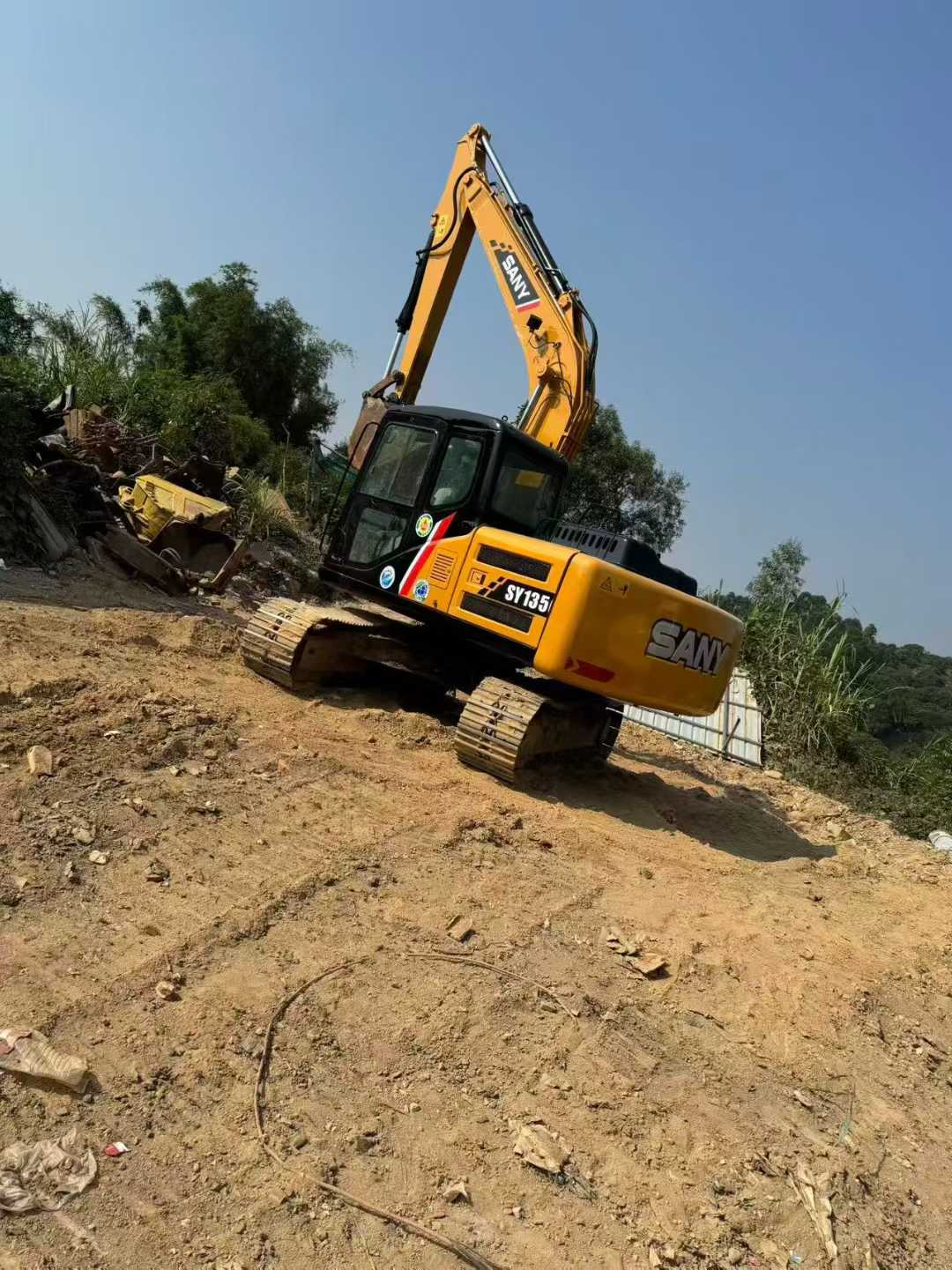 Used Sany SY135 Excavator 2016 Model